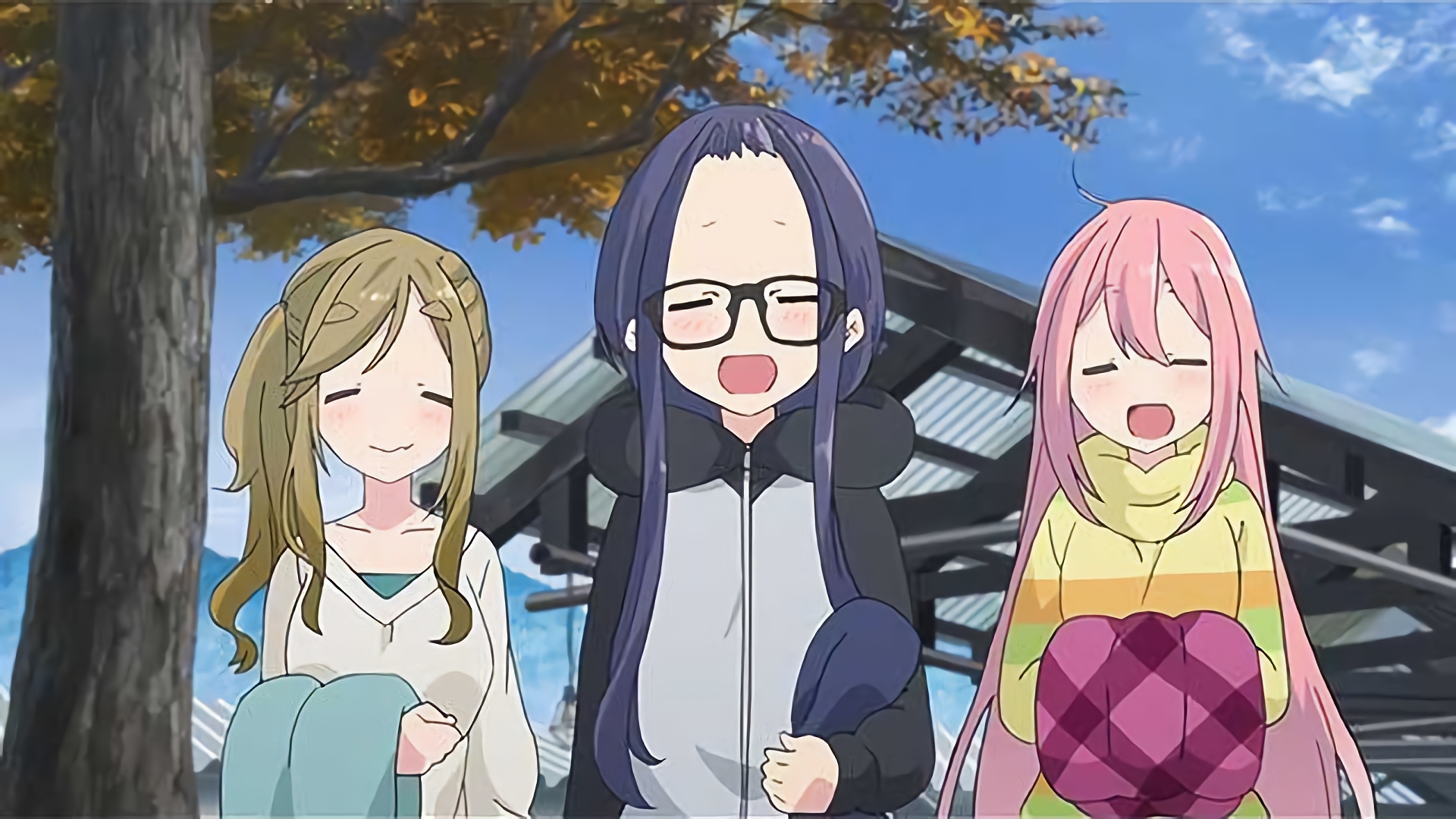 二つのキャンプ、二人の景色