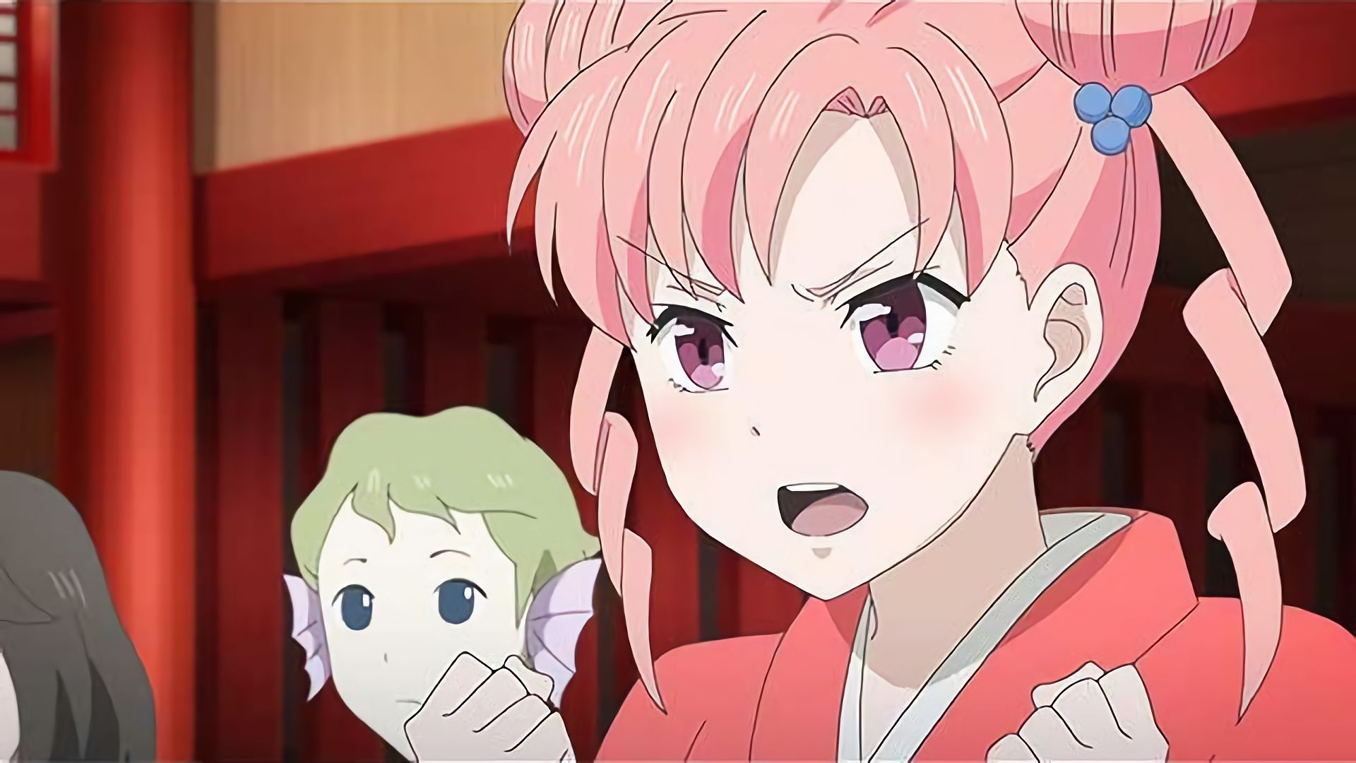 折尾屋の若女将と若旦那。