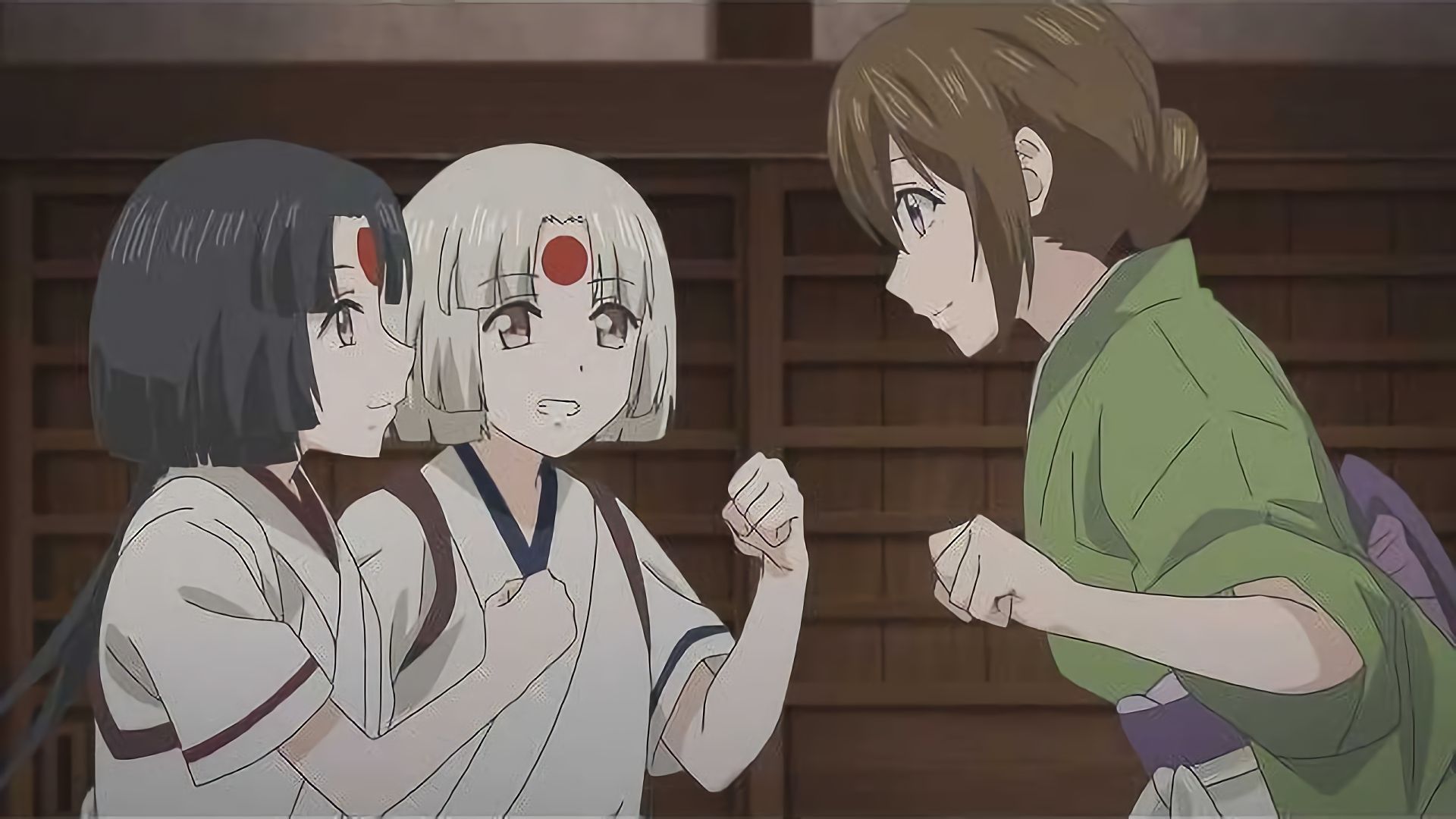 あやかしたちと花火大会。