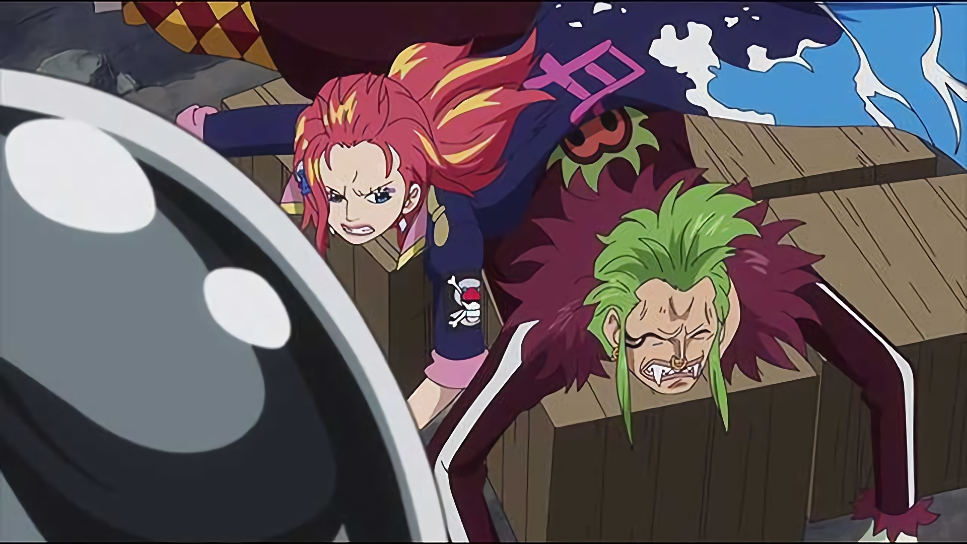 地下迷宮 ルフィVSトロッコ人間