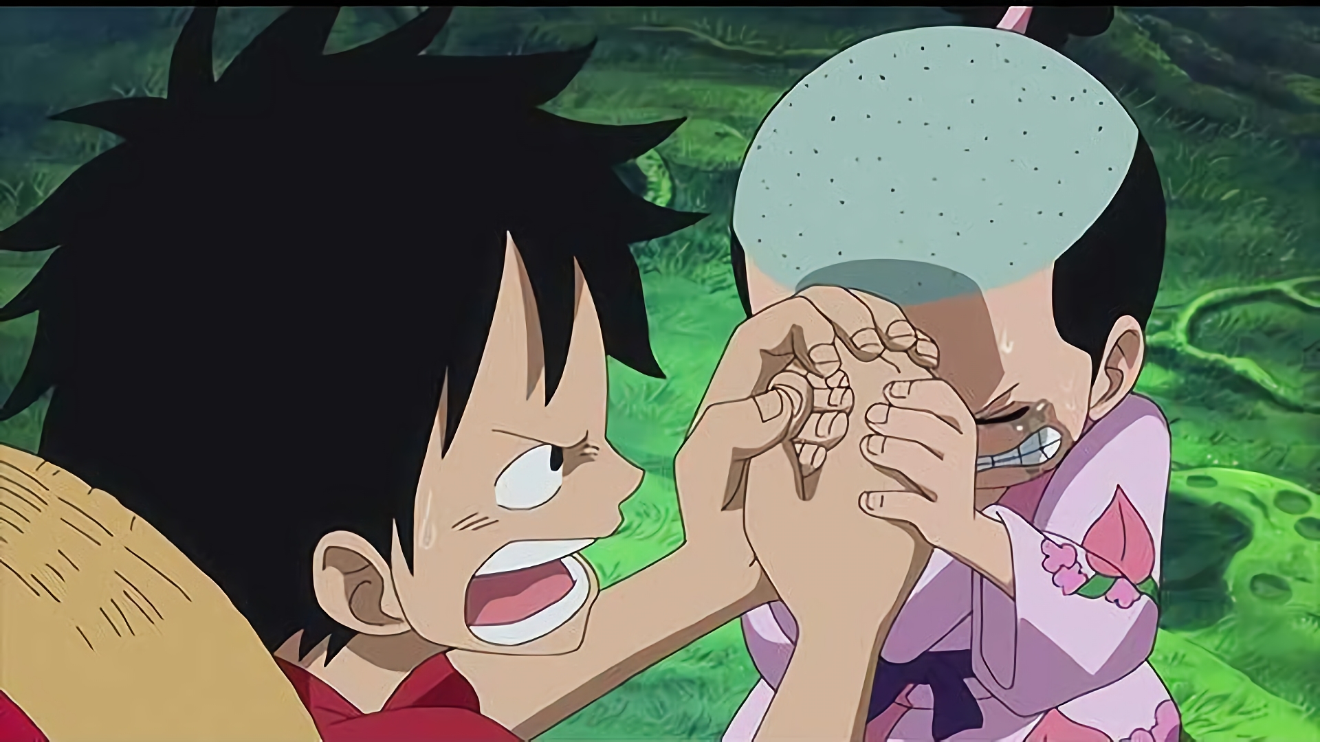 男の誓い ルフィと光月モモの助