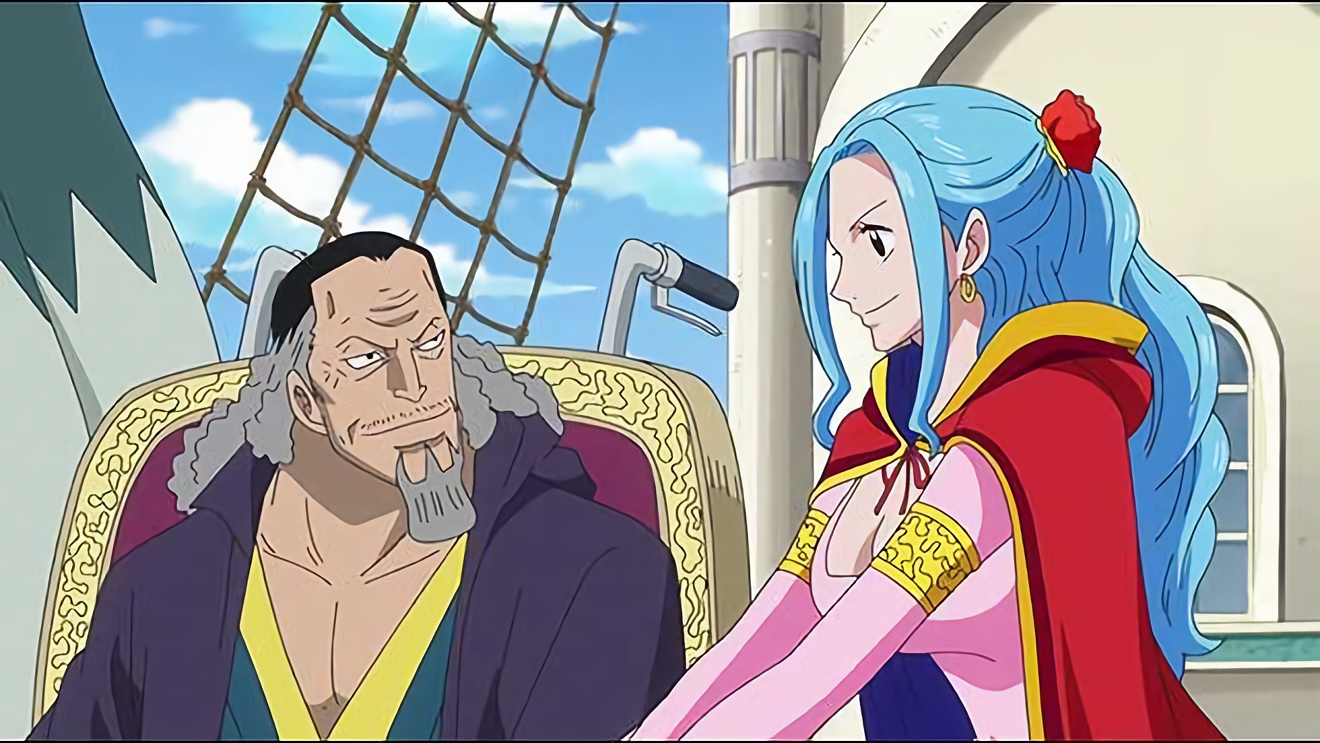 世界会議へ 王女ビビとしらほし姫