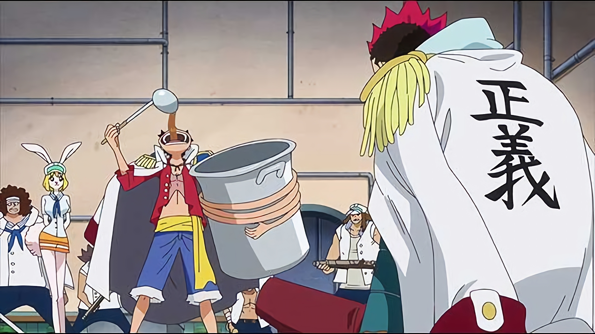 執念の3人 麦わら一味大追撃戦！