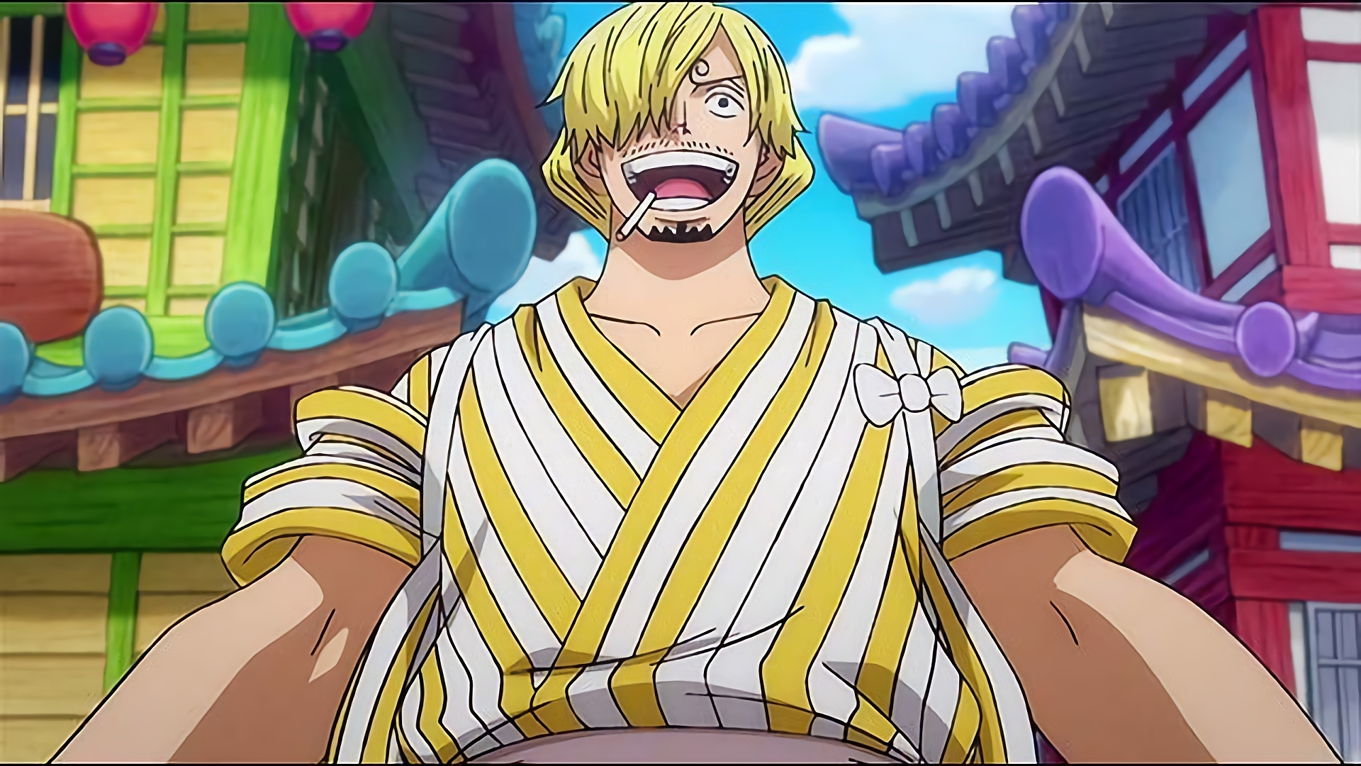 大評判！ サンジの十八番そば！