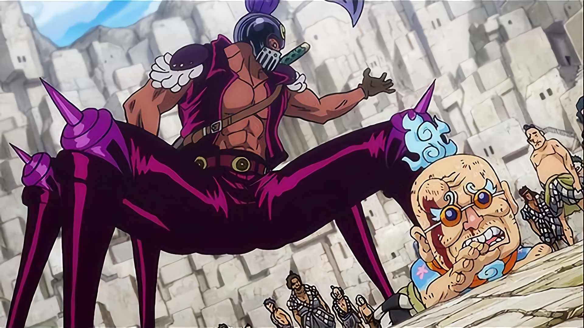 囚人の絆 ルフィとヒョウじい！