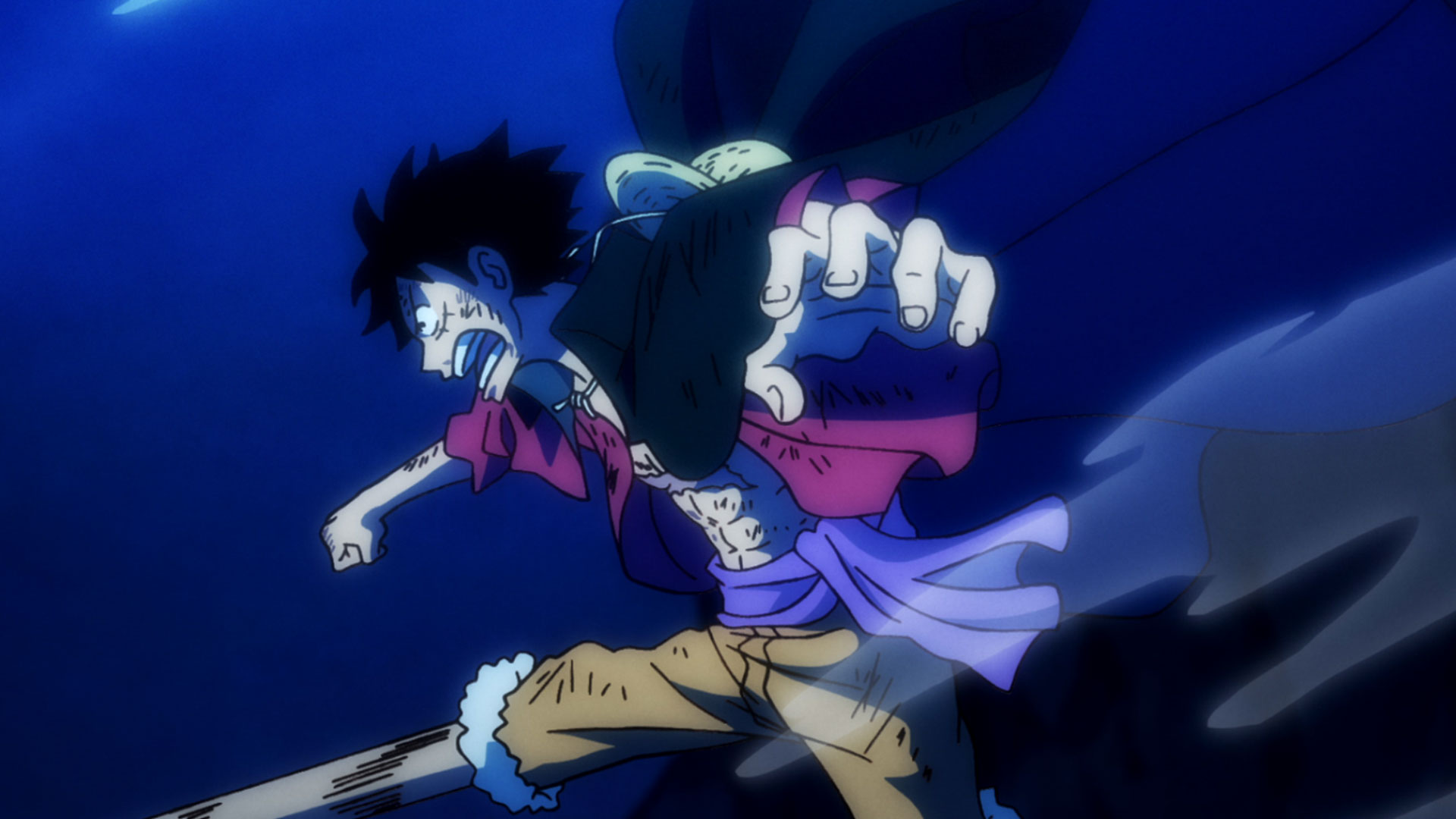 伝説の再来！天に轟くルフィの拳