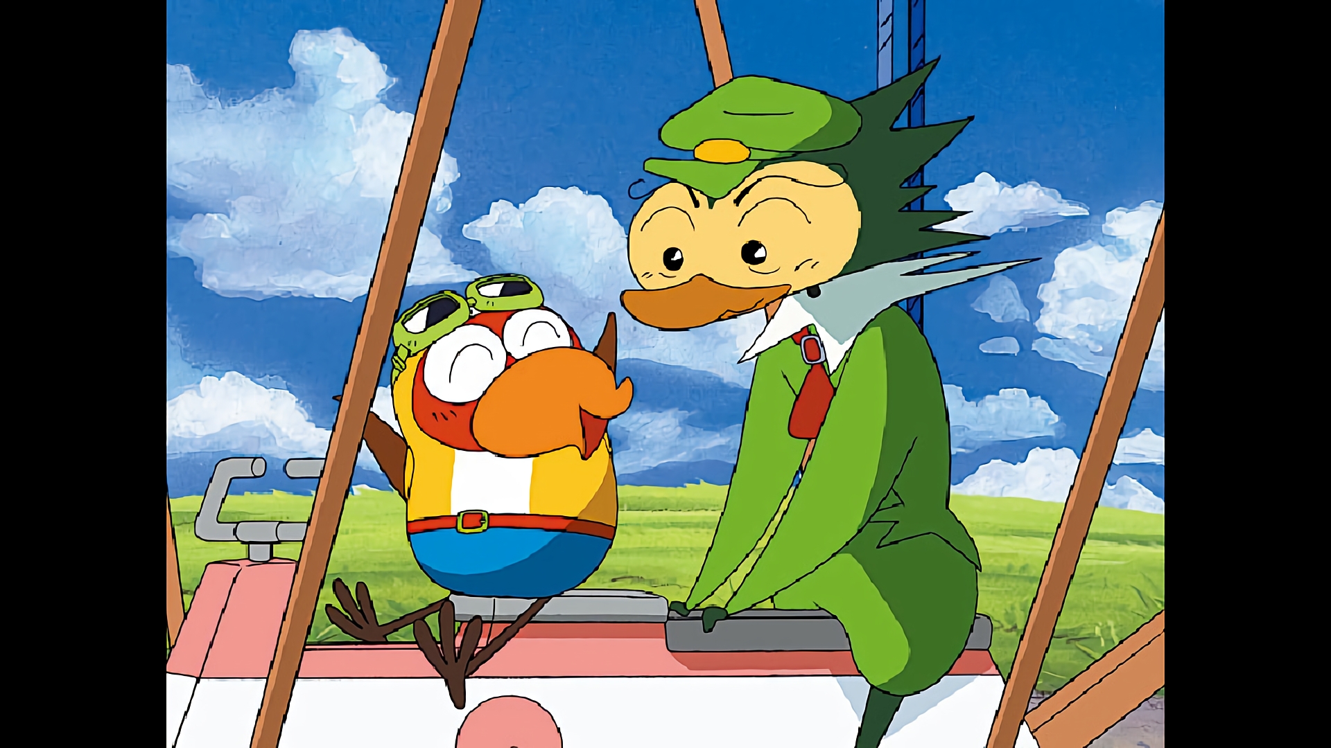 天翔るチバシリさん／キョロちゃん夢を見る