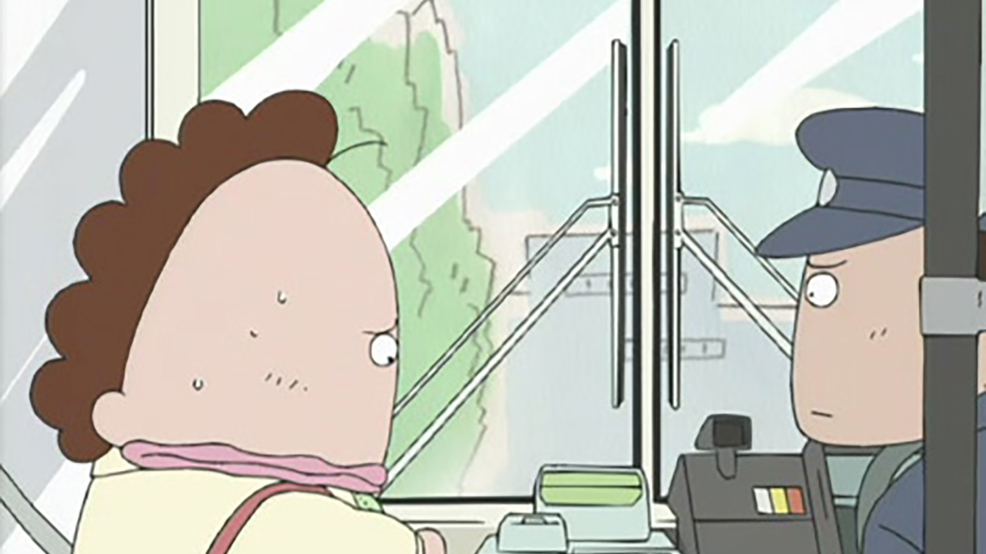 母、バスに乗らないとっ