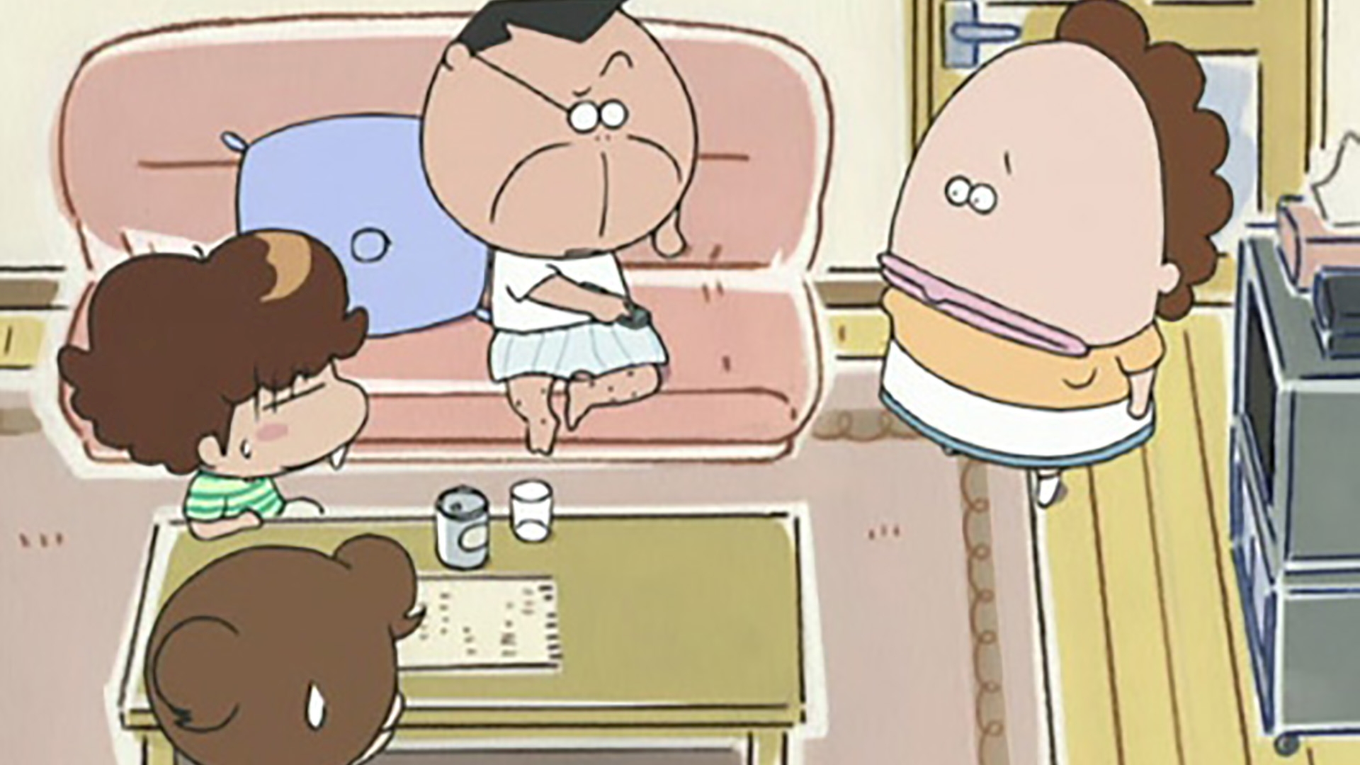 母、なんでも父にきく