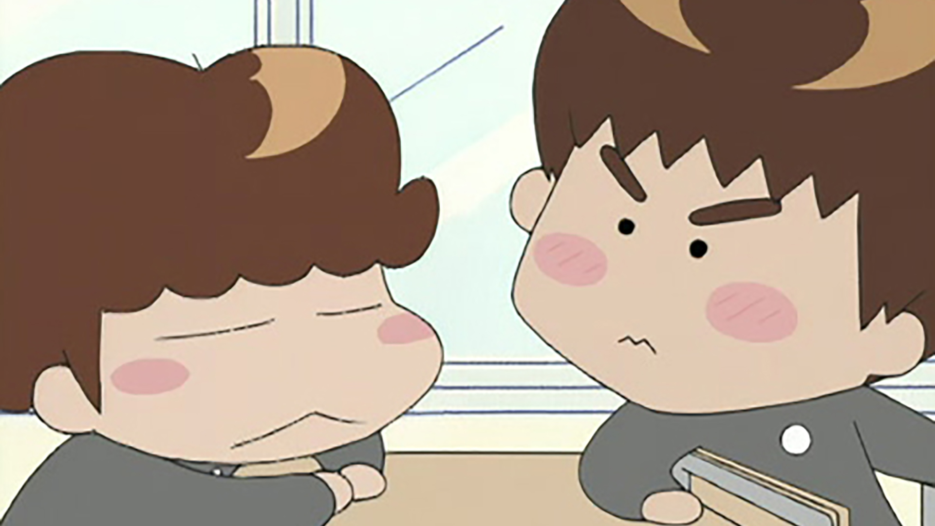 ユズ、モノ思いにふける