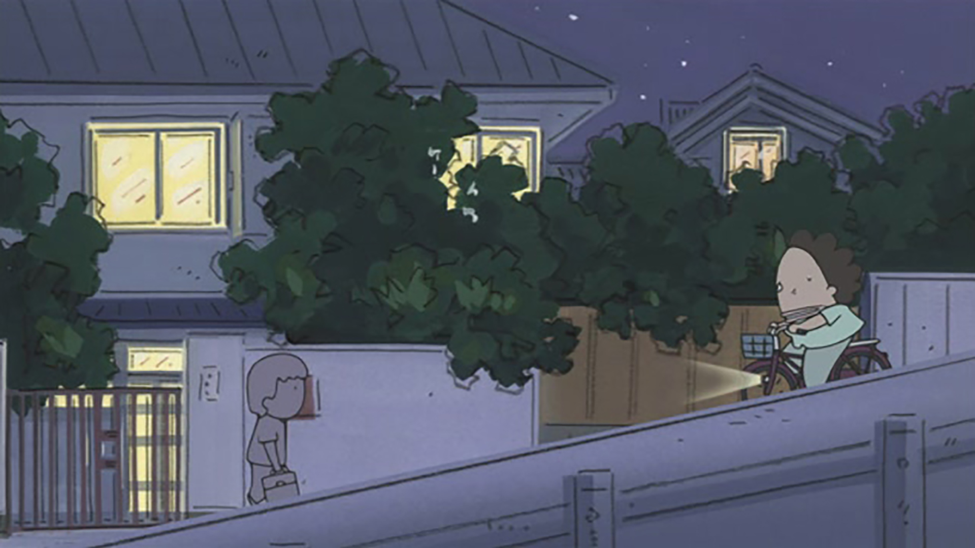 母、夜の体験！