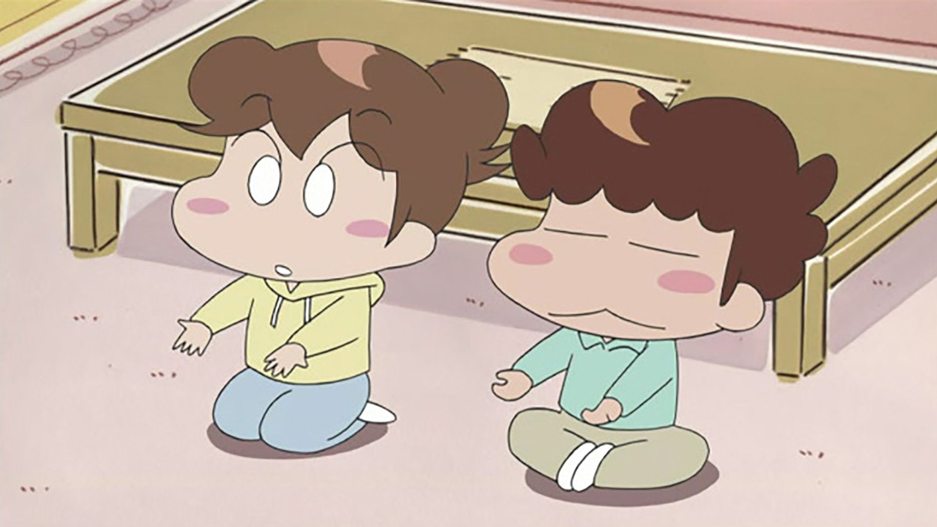 母、手相を見るっ