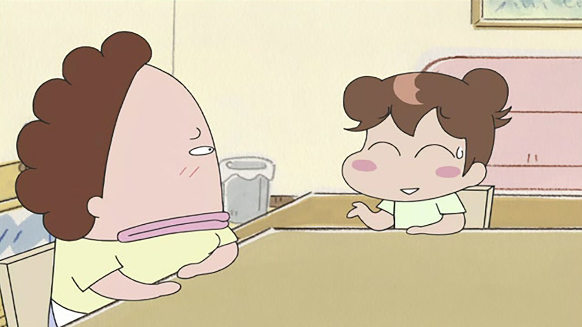 母、得意の相づちっ