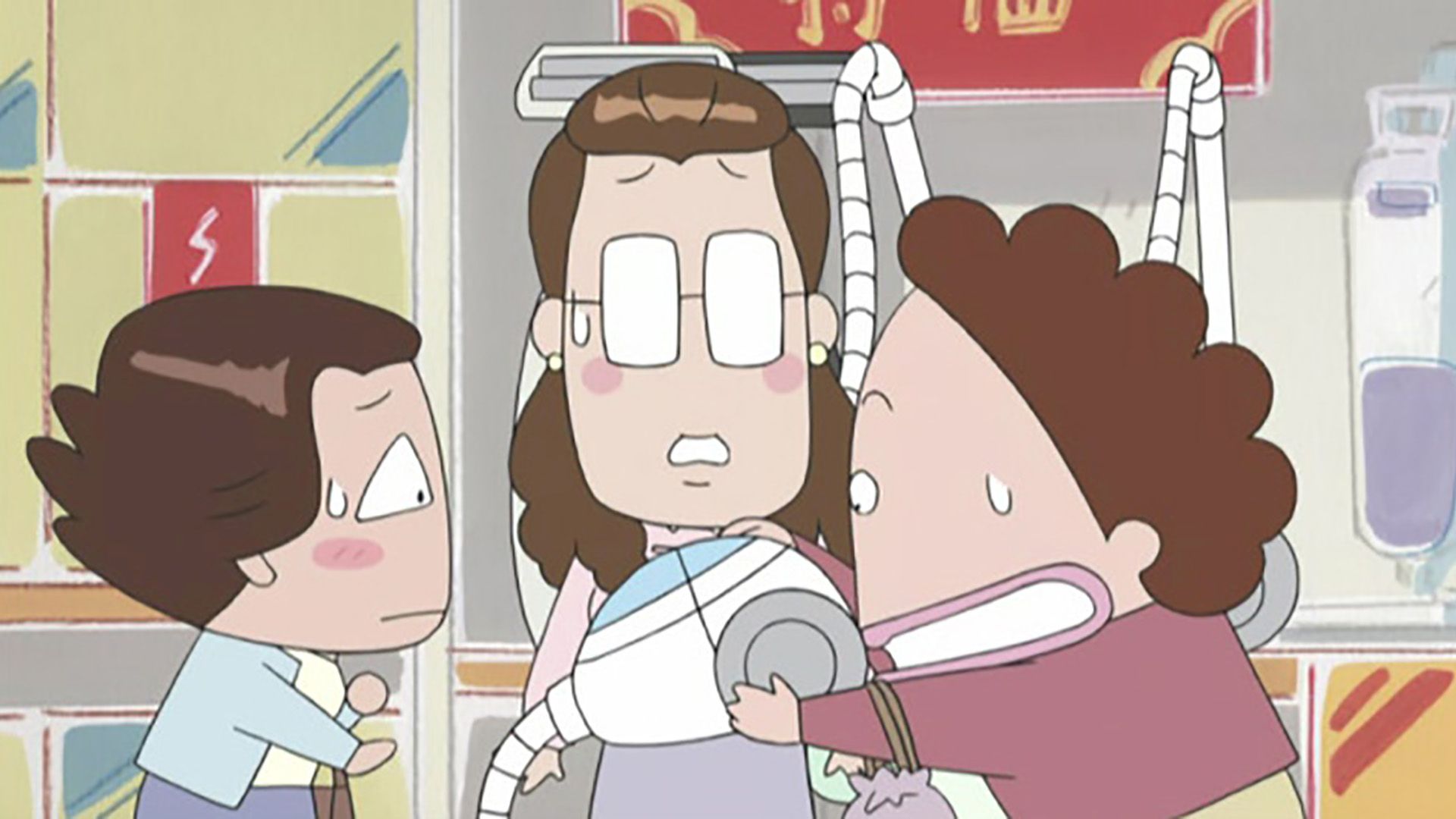 母、マッサージで