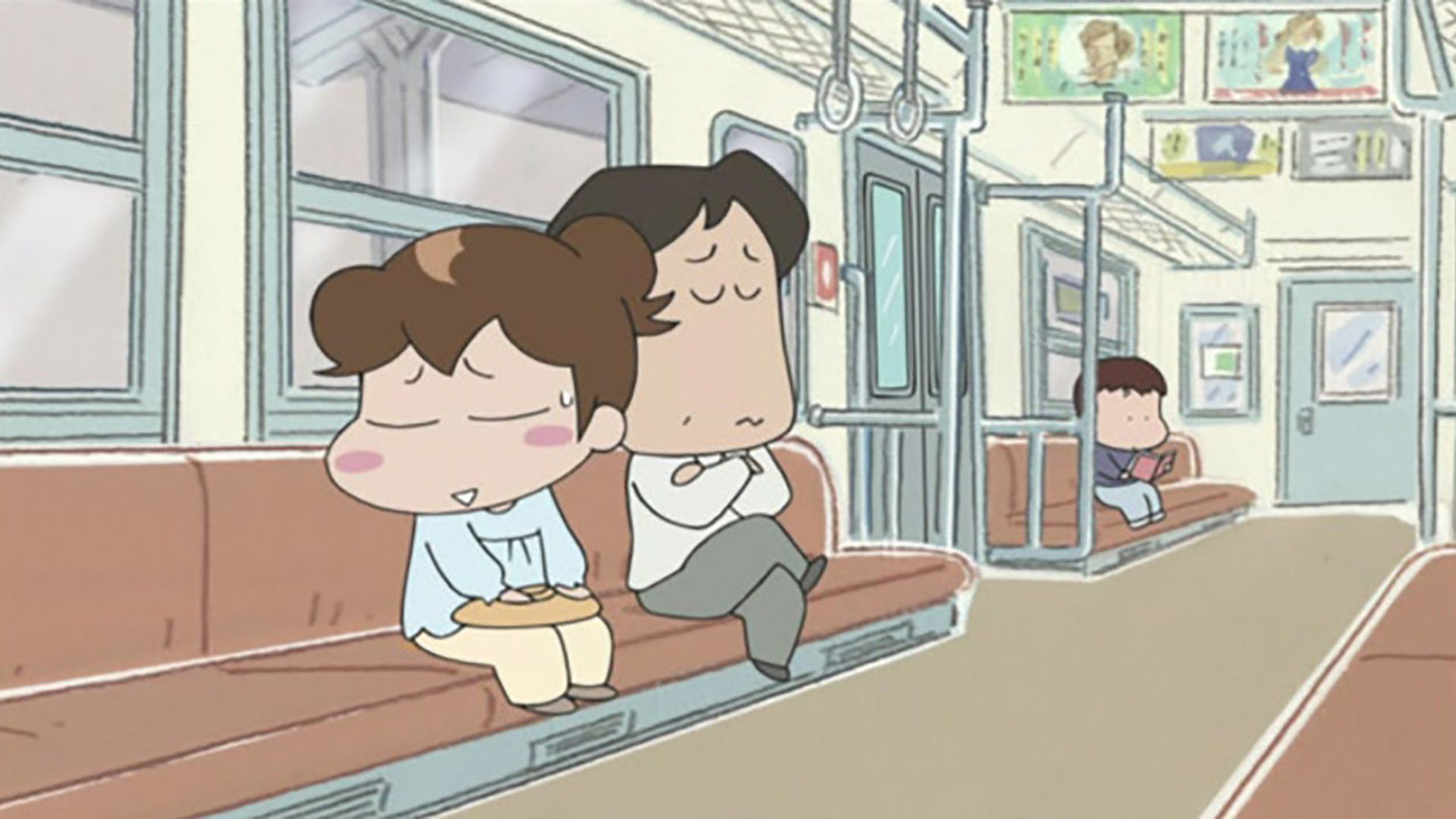 電車の中で･･･