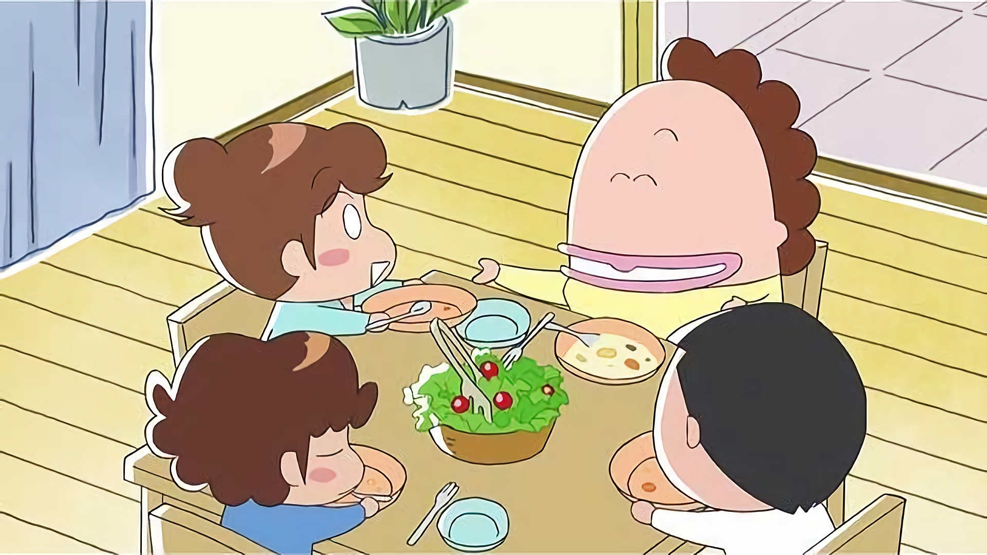 母、さえてる日／ユズたち、映画に行く／男たちの平和