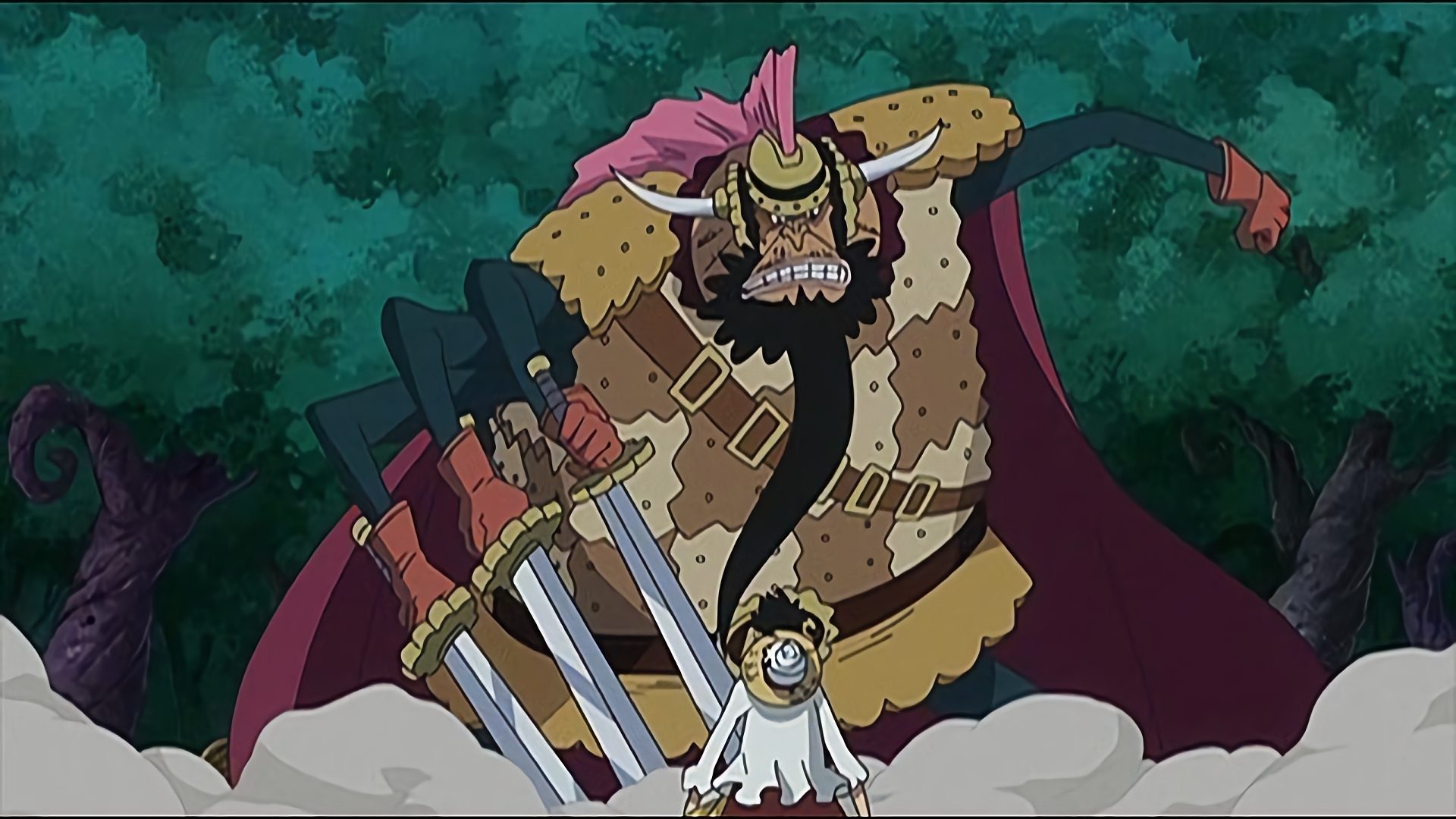 8億の敵 ルフィVS千手のクラッカー