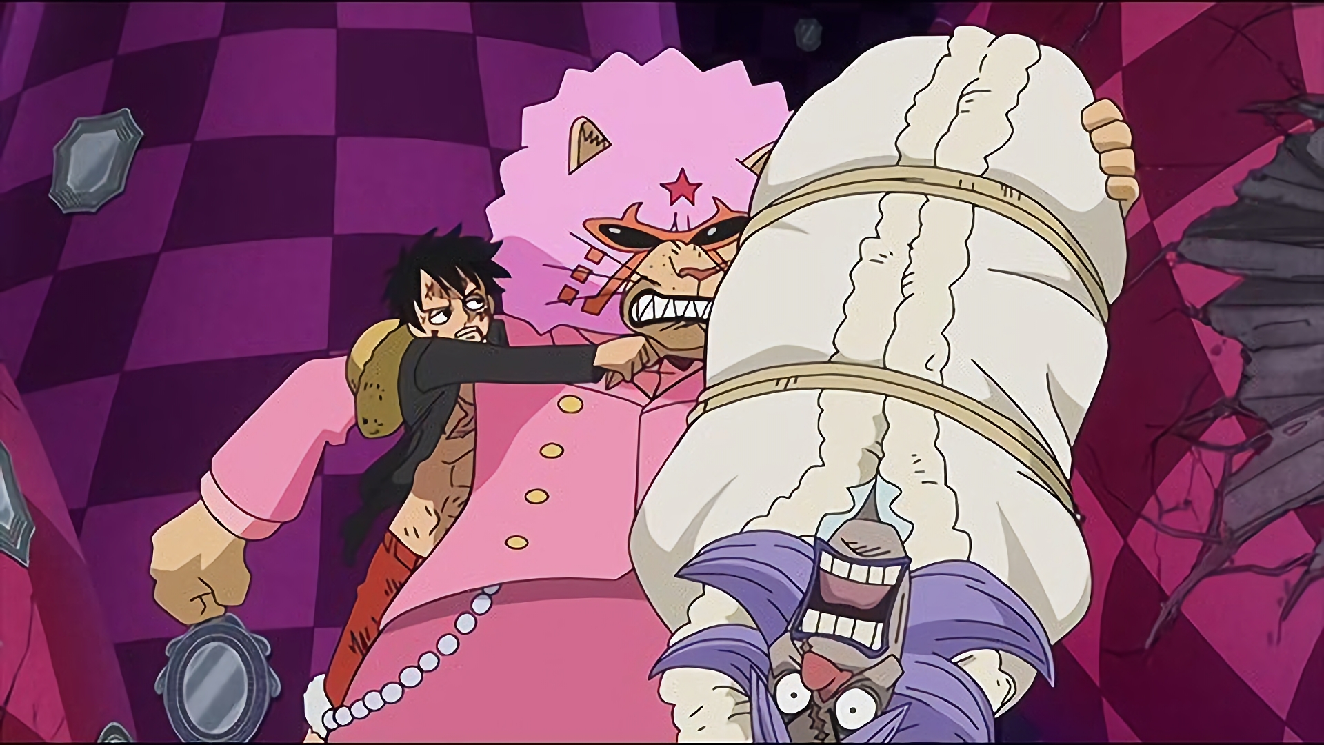 絶体絶命 鉄壁のルフィ包囲網！