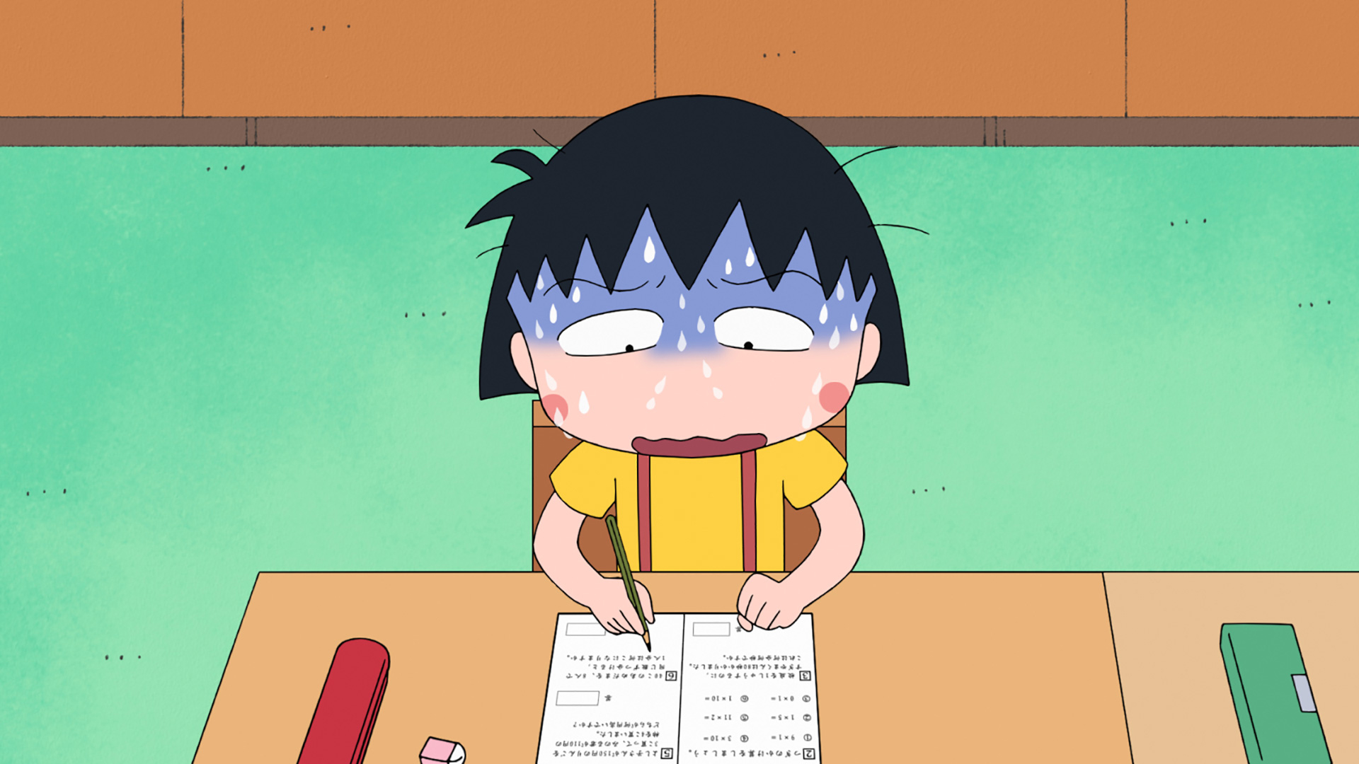 学校でお腹いたくなる／マツタケを欲しがる