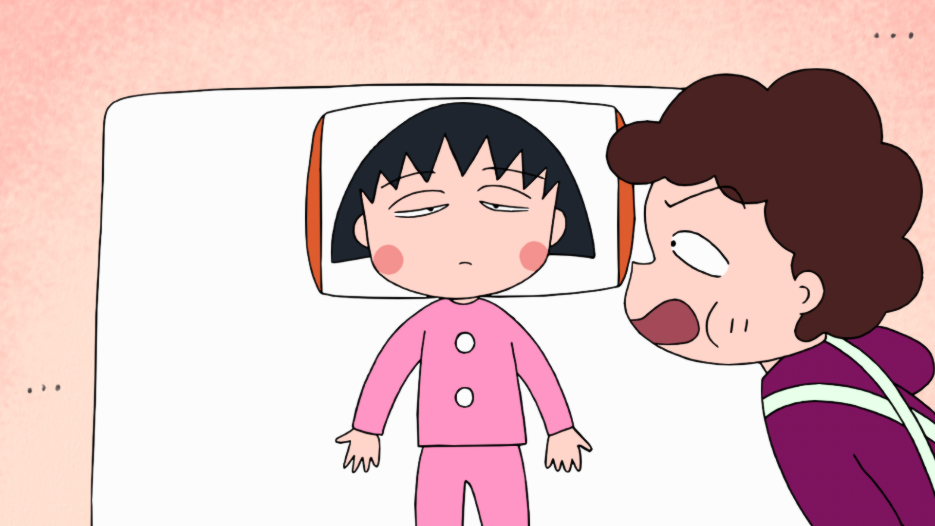 まるちゃん　目ざまし時計を買う