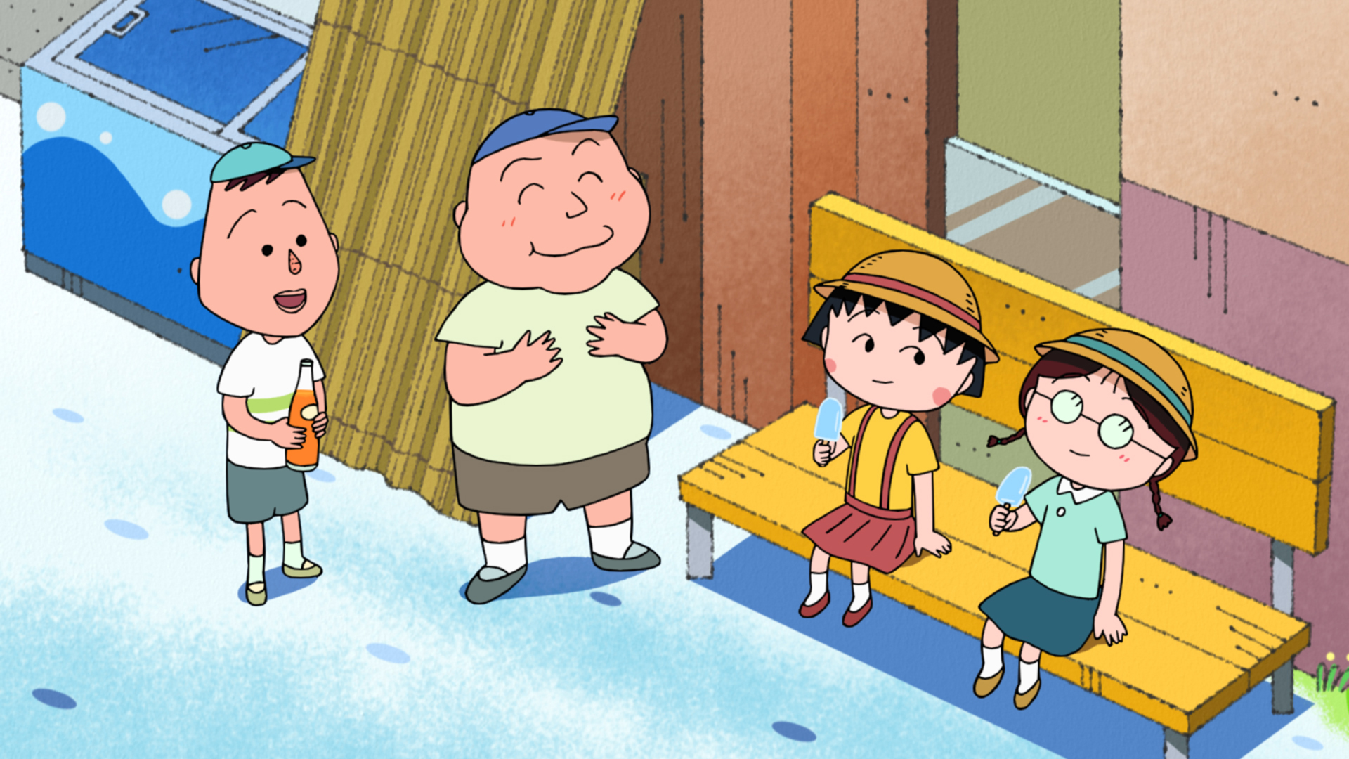 山根、胃腸のために燃える夏／くノ一まる子、妖怪城へ行く