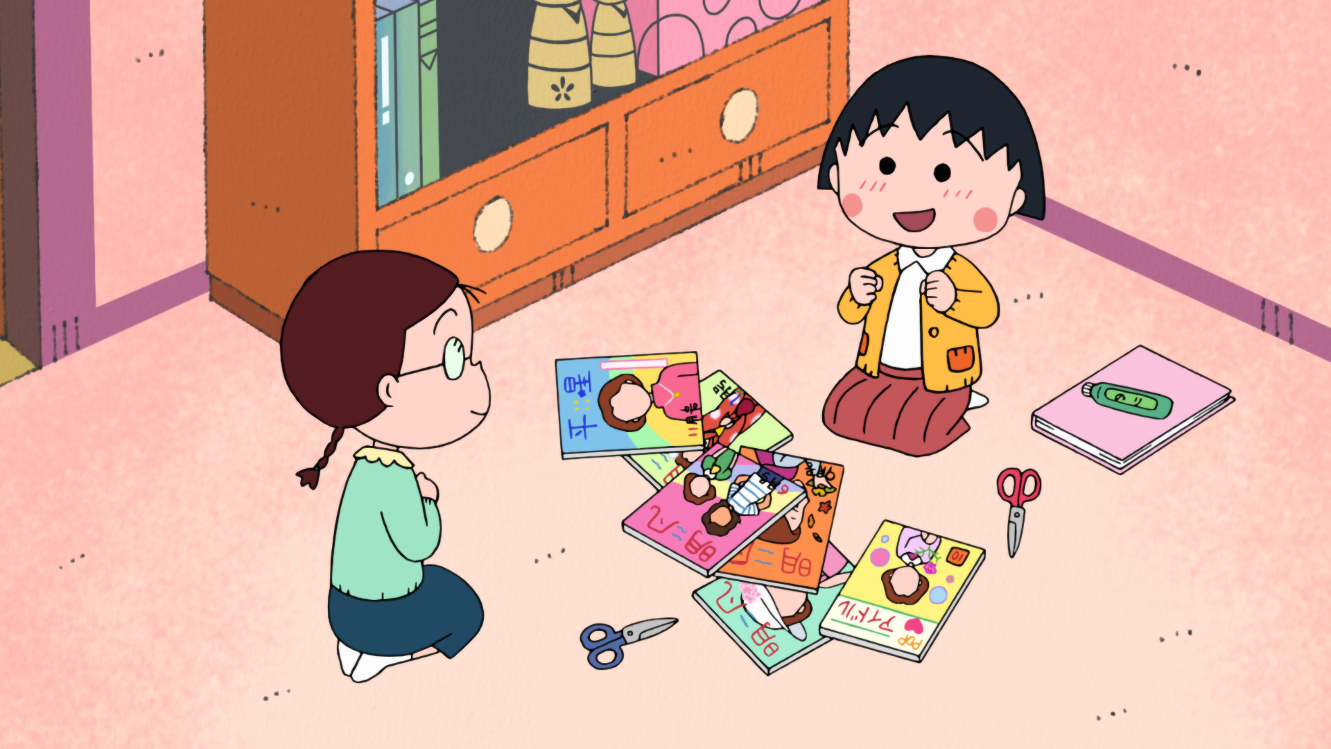 お姉ちゃん、ヒデキコーナーを作る／夕陽に向かって撮れ！