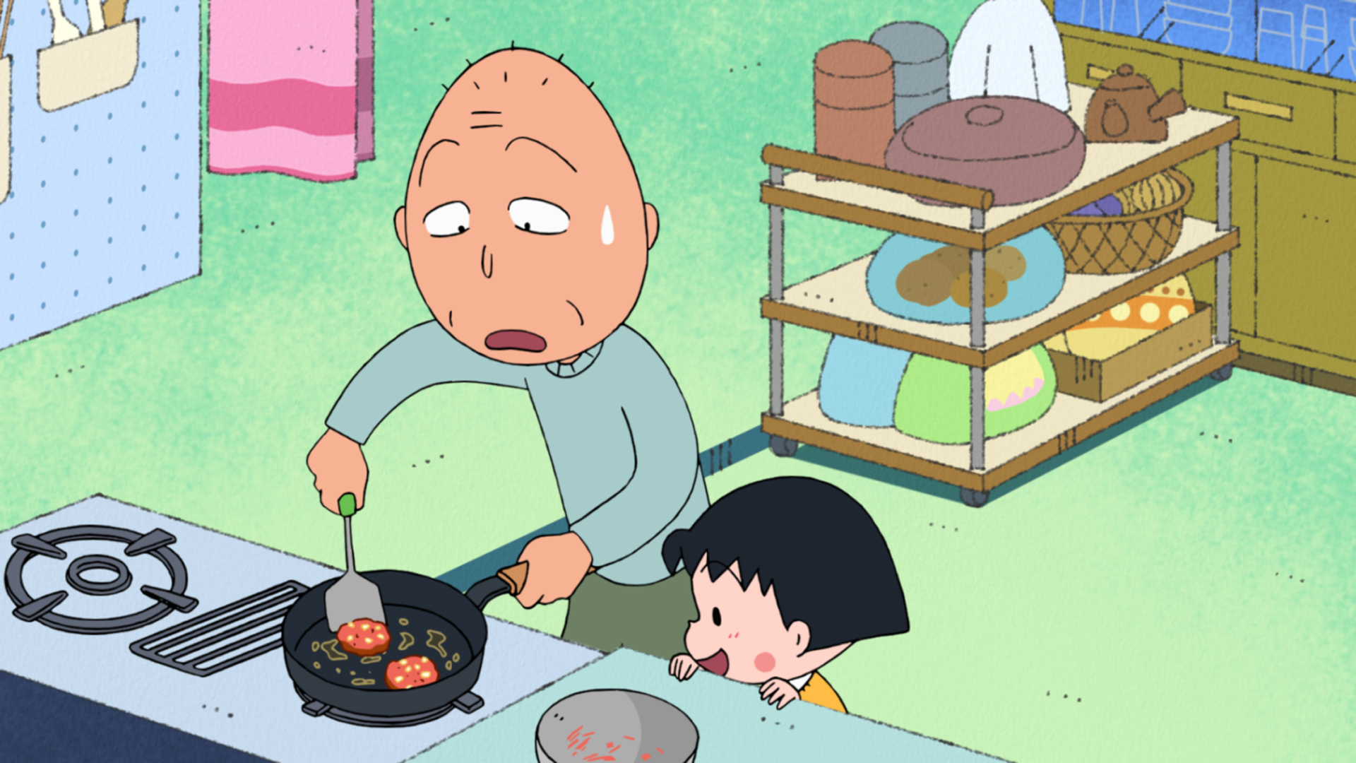 友蔵、ハンバーグを作りたい／よそのおうちがうらやましい