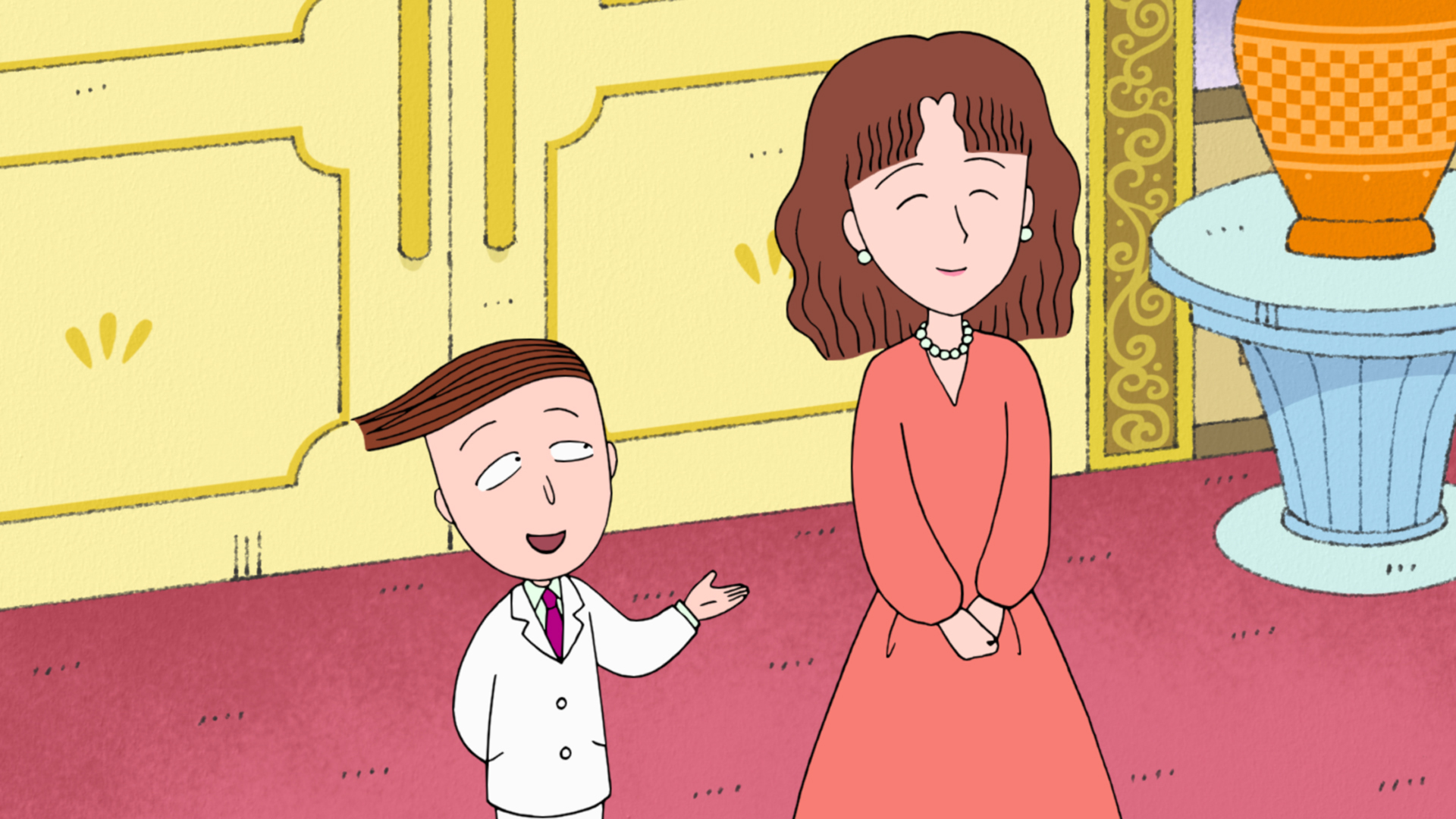 花輪邸ついに公開／花輪クンちに来た友人帰る