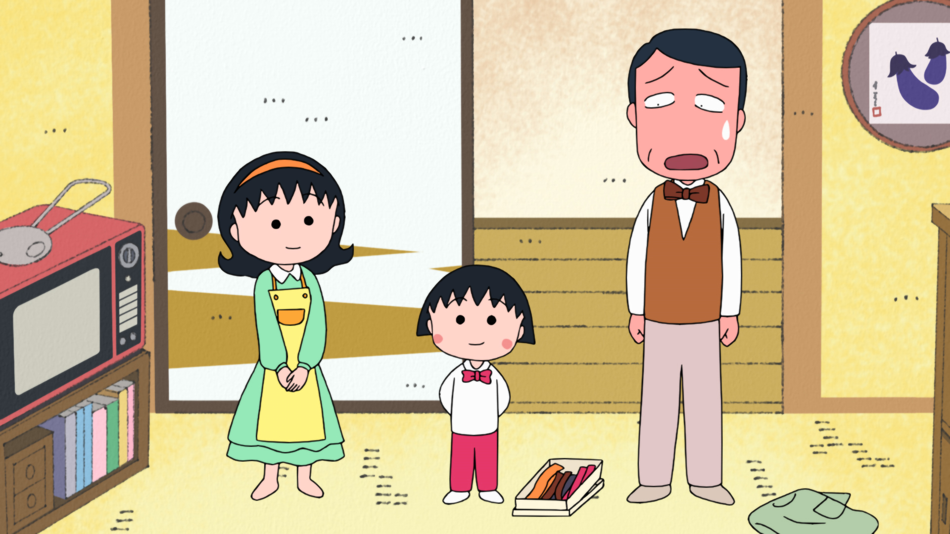 まる子とヒロシ、お母さんの言うことをきく／七夕のアマリリス