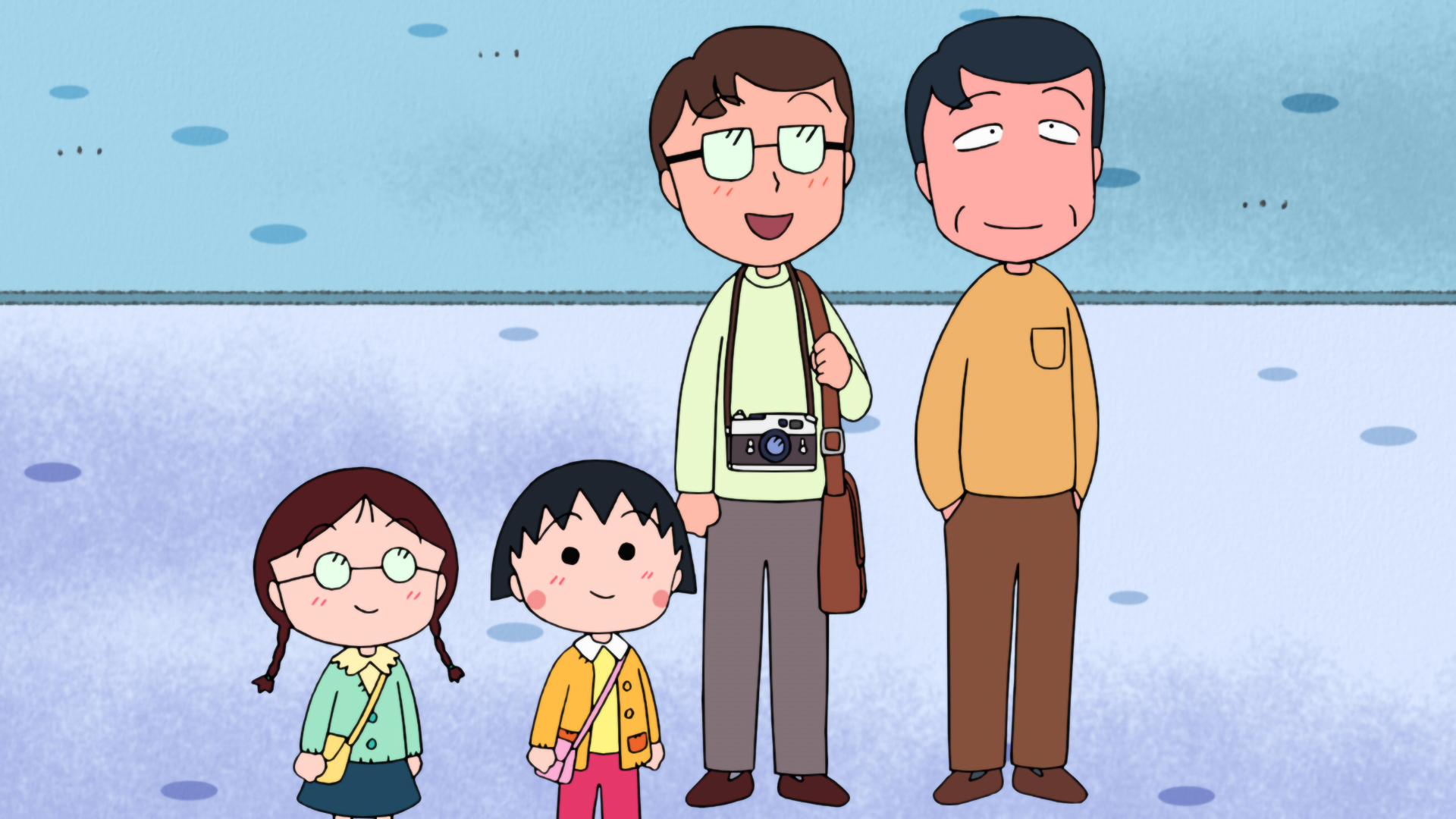 『まる子と迷子のカメ』の巻／『まる子、ポカポカ陽気で不思議な夢を見る』の巻／『まる子、浅間神社に行く（前編）』の巻／『まる子、浅間神社に行く（後編）』の巻