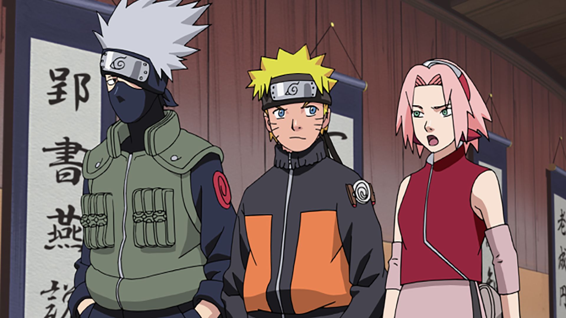 出撃、カカシ班