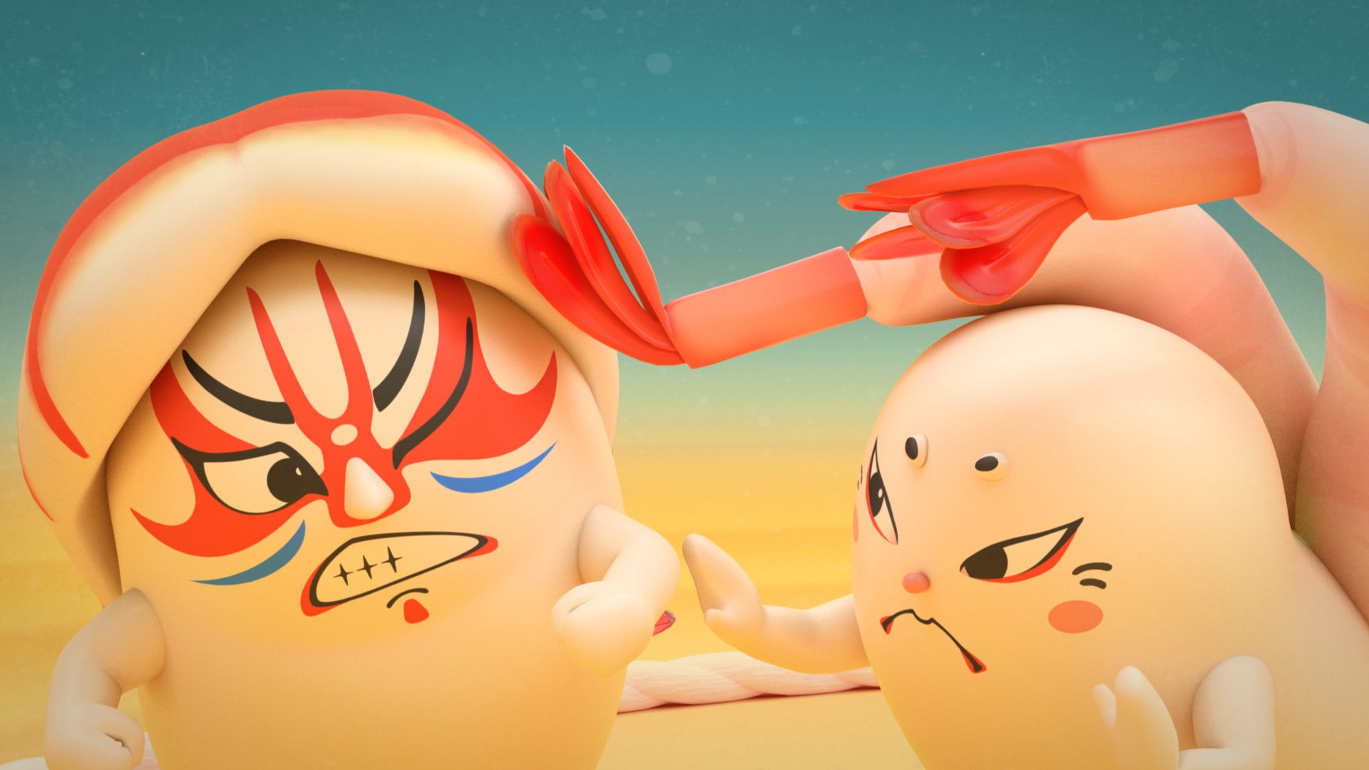 えびえび たいけつ！