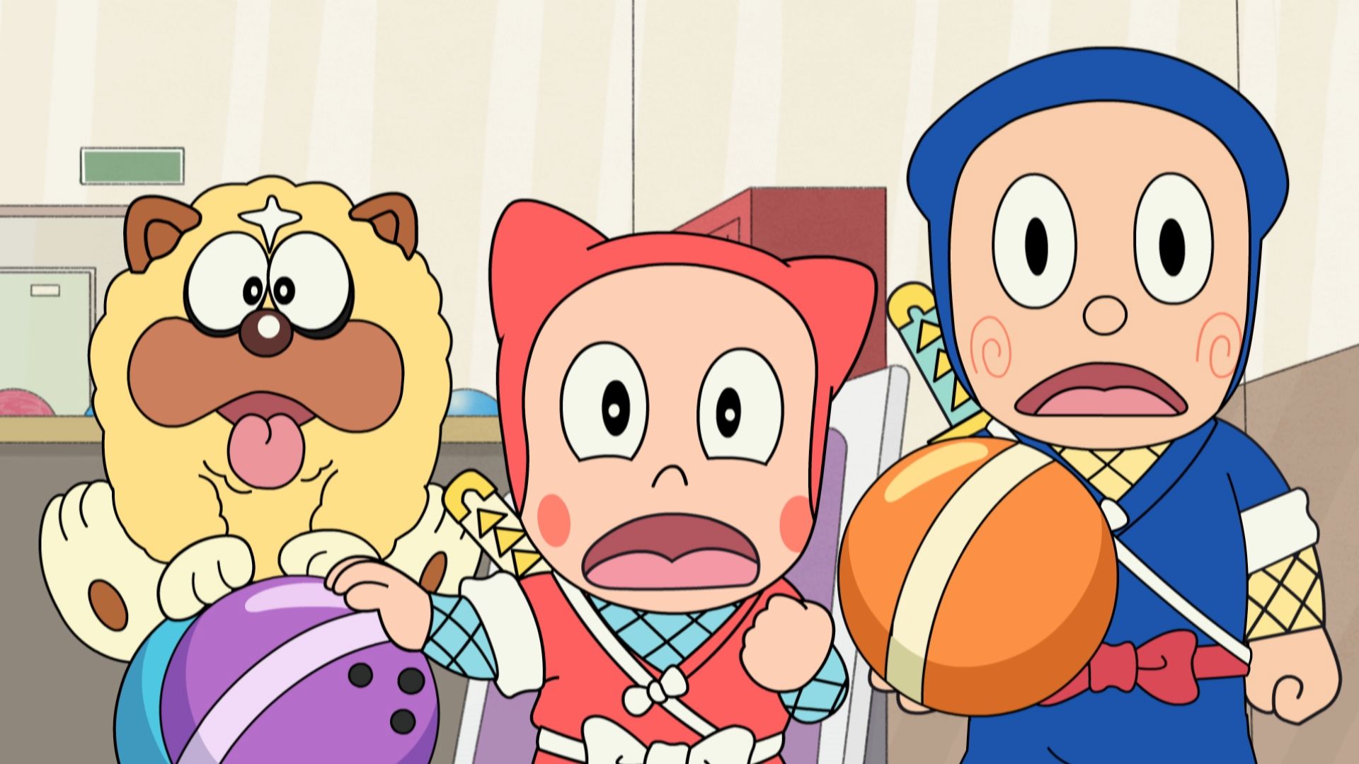 忍者ボ-リングで対決でござる！の巻