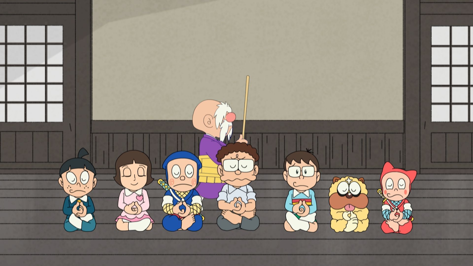 お寺の大掃除でござる！の巻