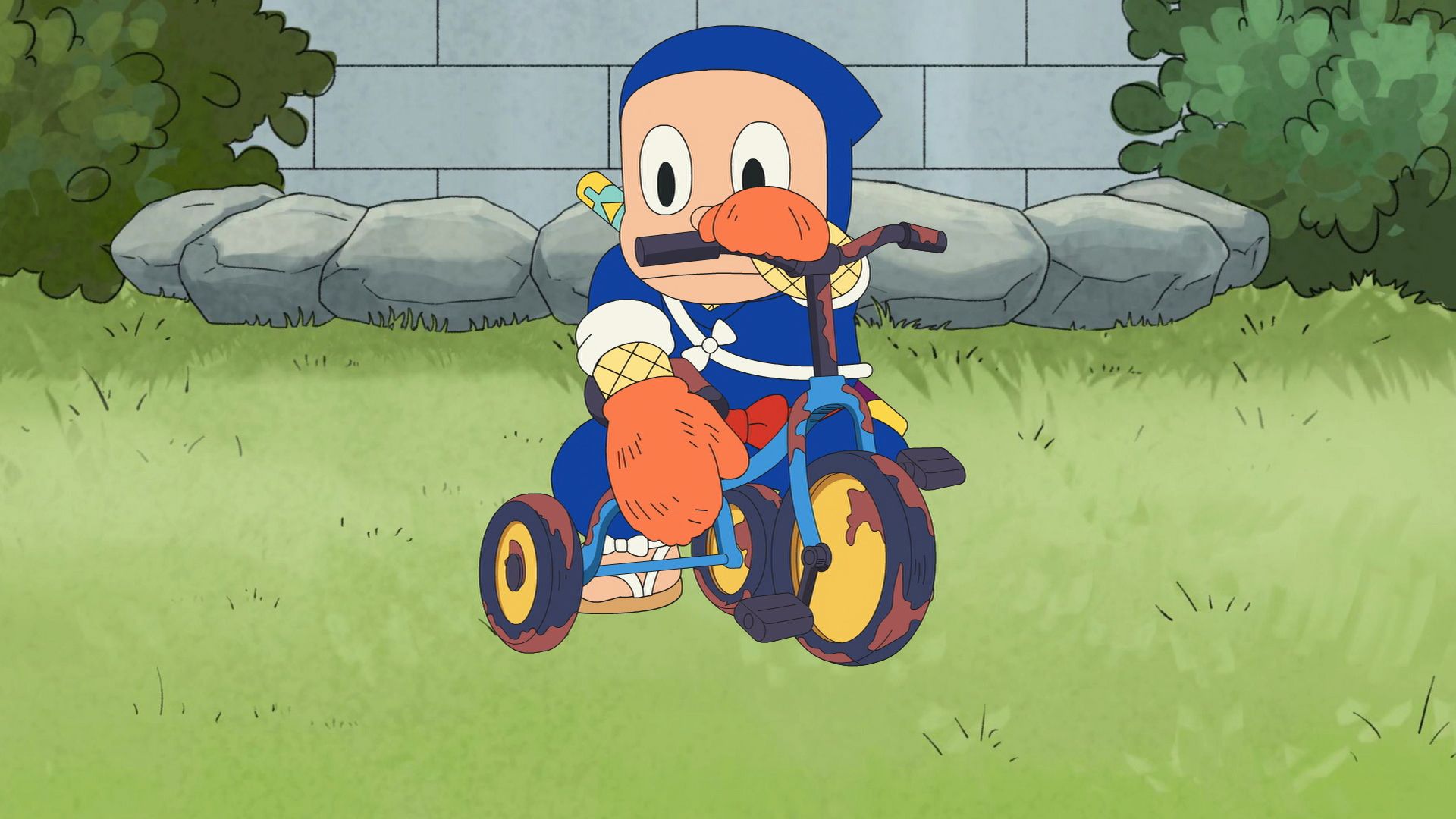 忍法ピッカピカの術でござる