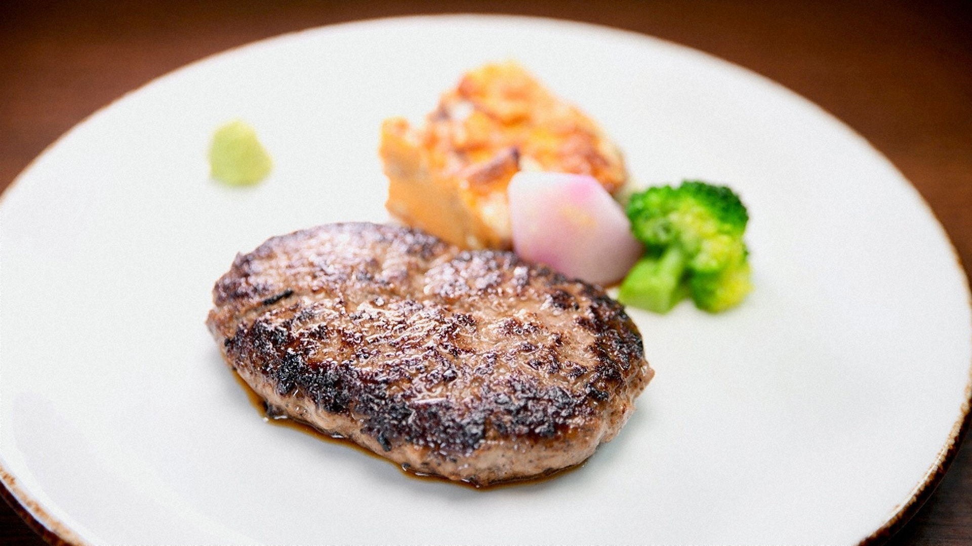 ステーキハンバーグ