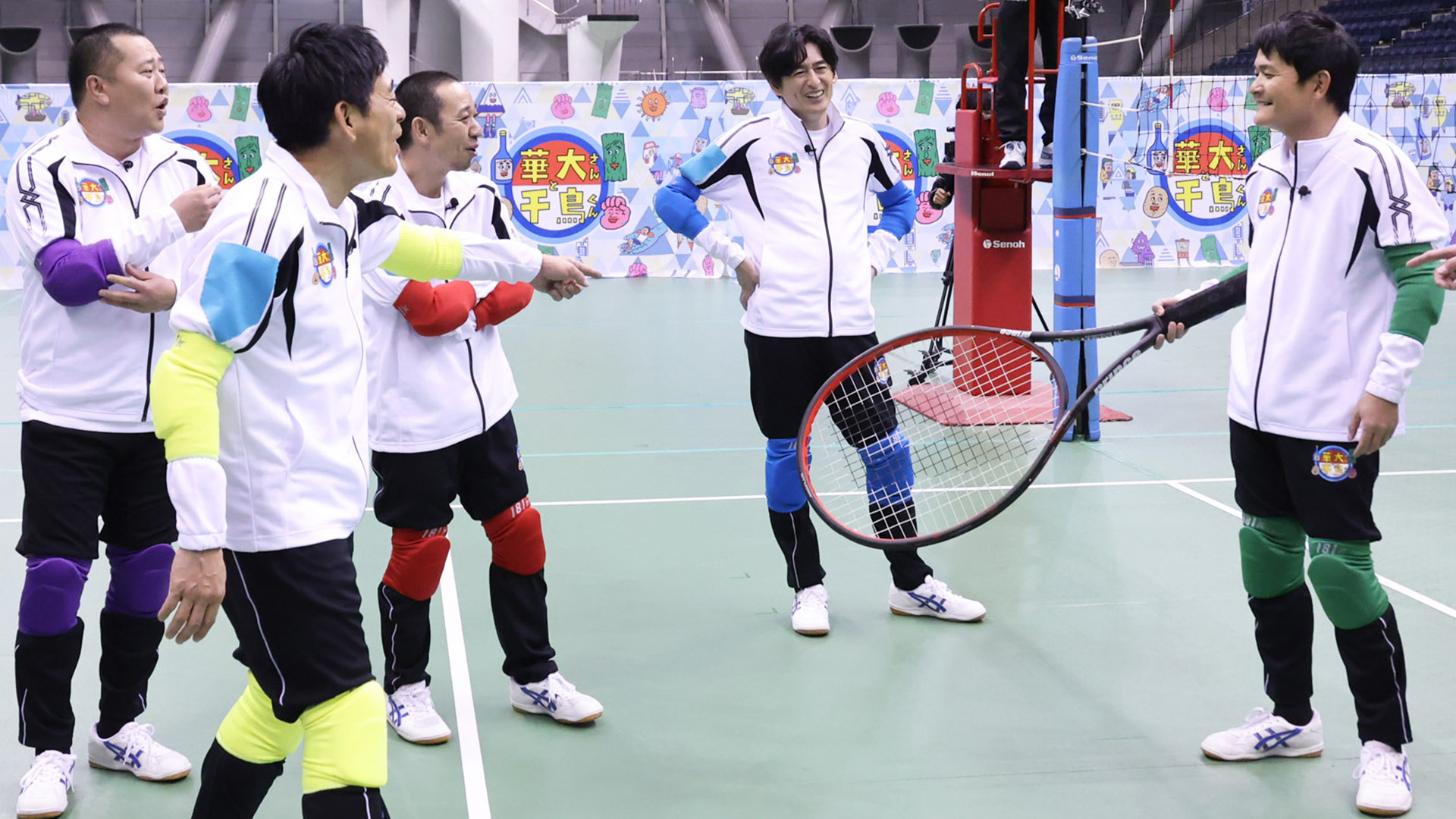 めざせ海外！強豪バレー部と真剣対決▽ノブ大暴れ