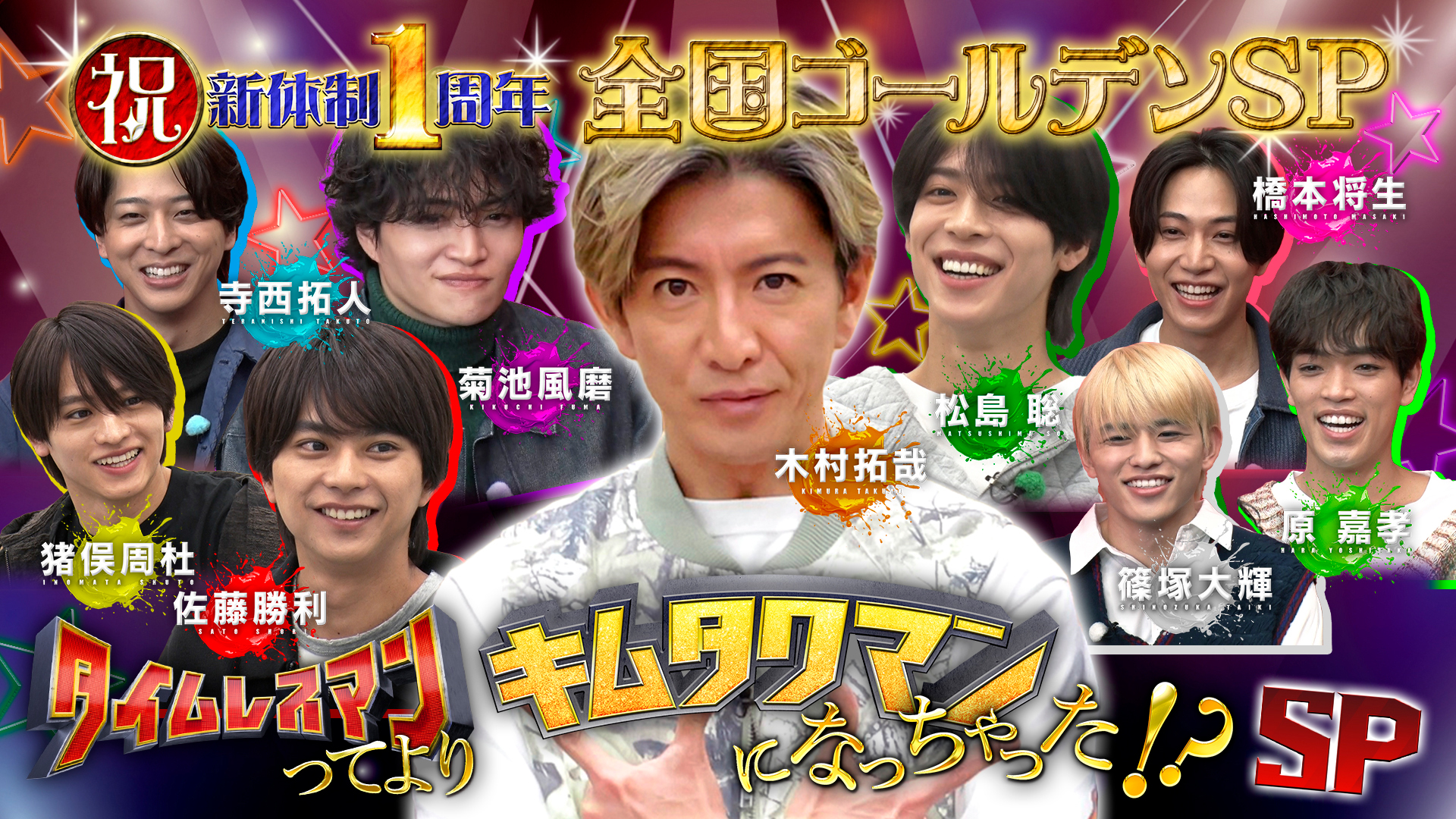 ＜未公開映像付き＞祝timelesz新体制1周年記念SP！