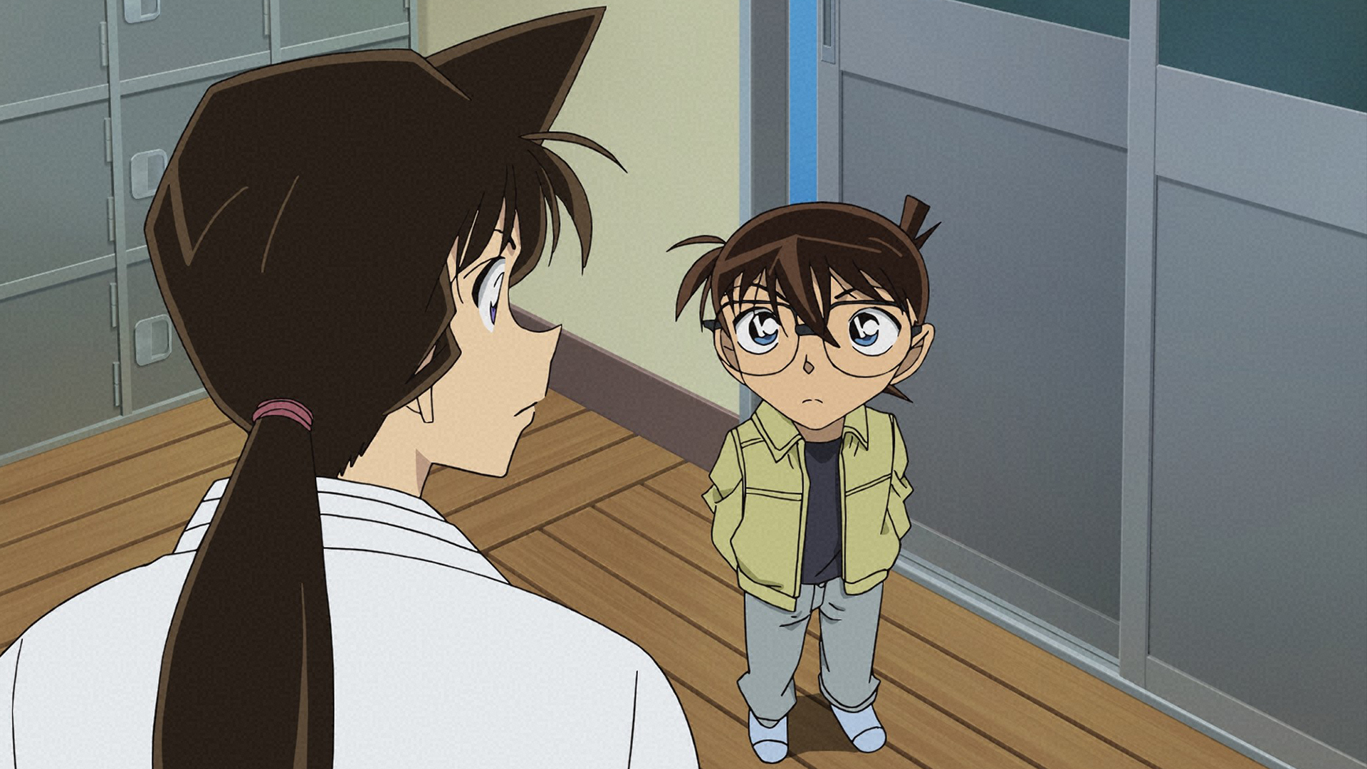 空手の先生、毛利蘭