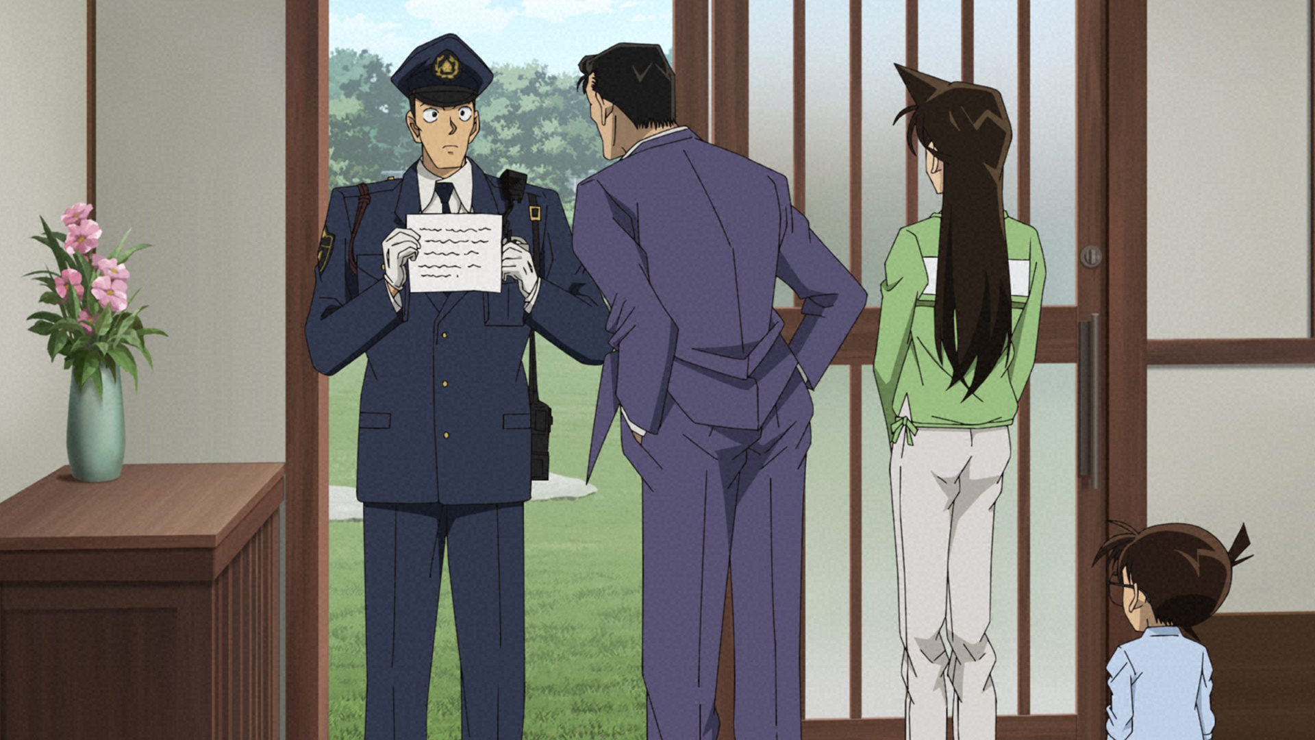 お留守番毛利一家