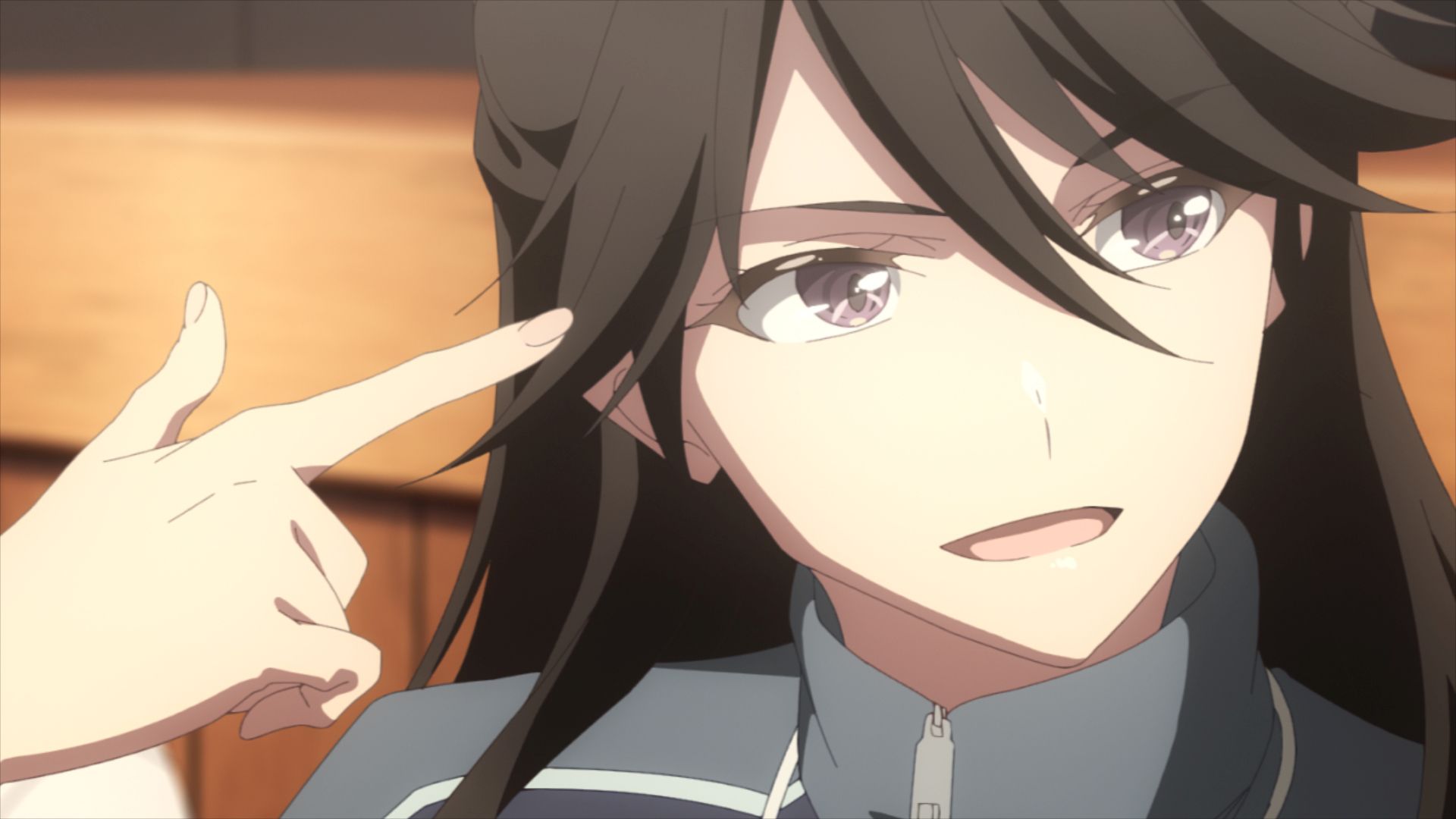 青色のバッシュ