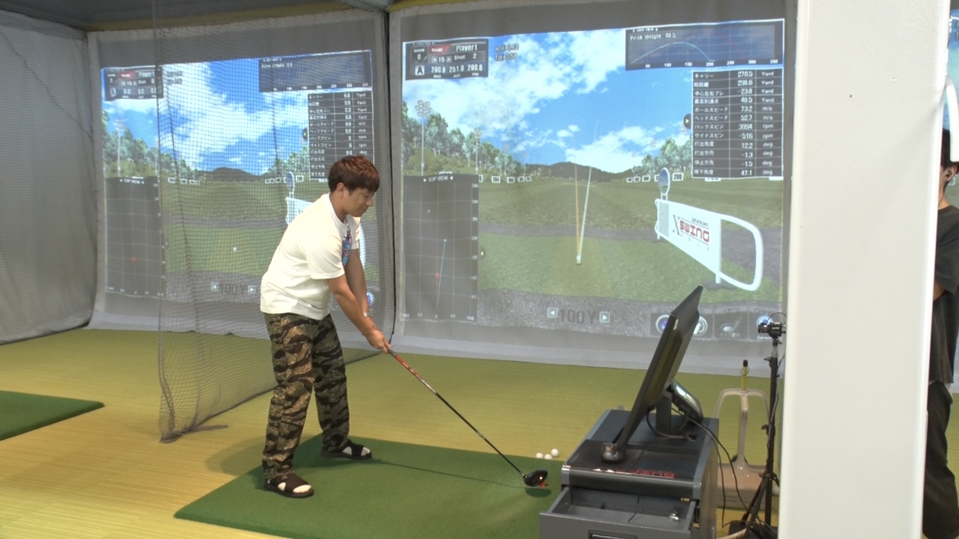 ゴルフも変装もおまKASE！