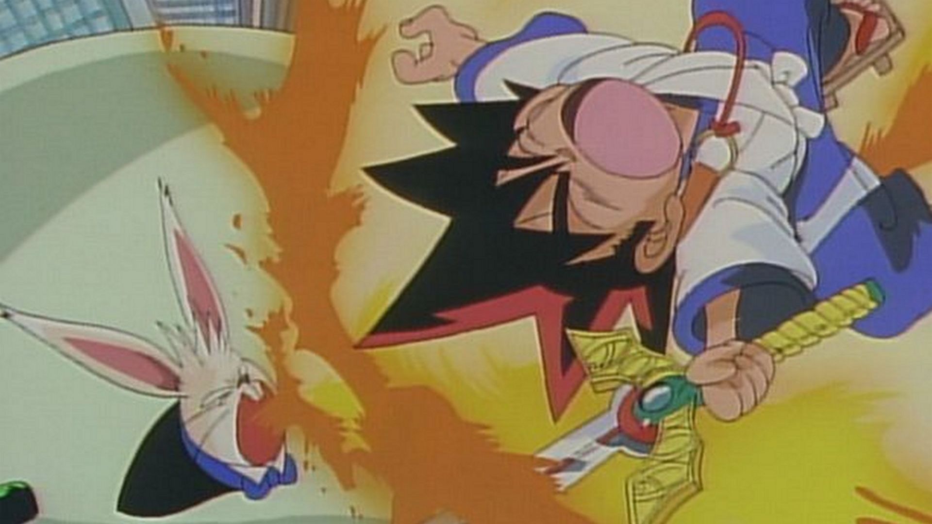 月星人、ガスタンクと合体!?