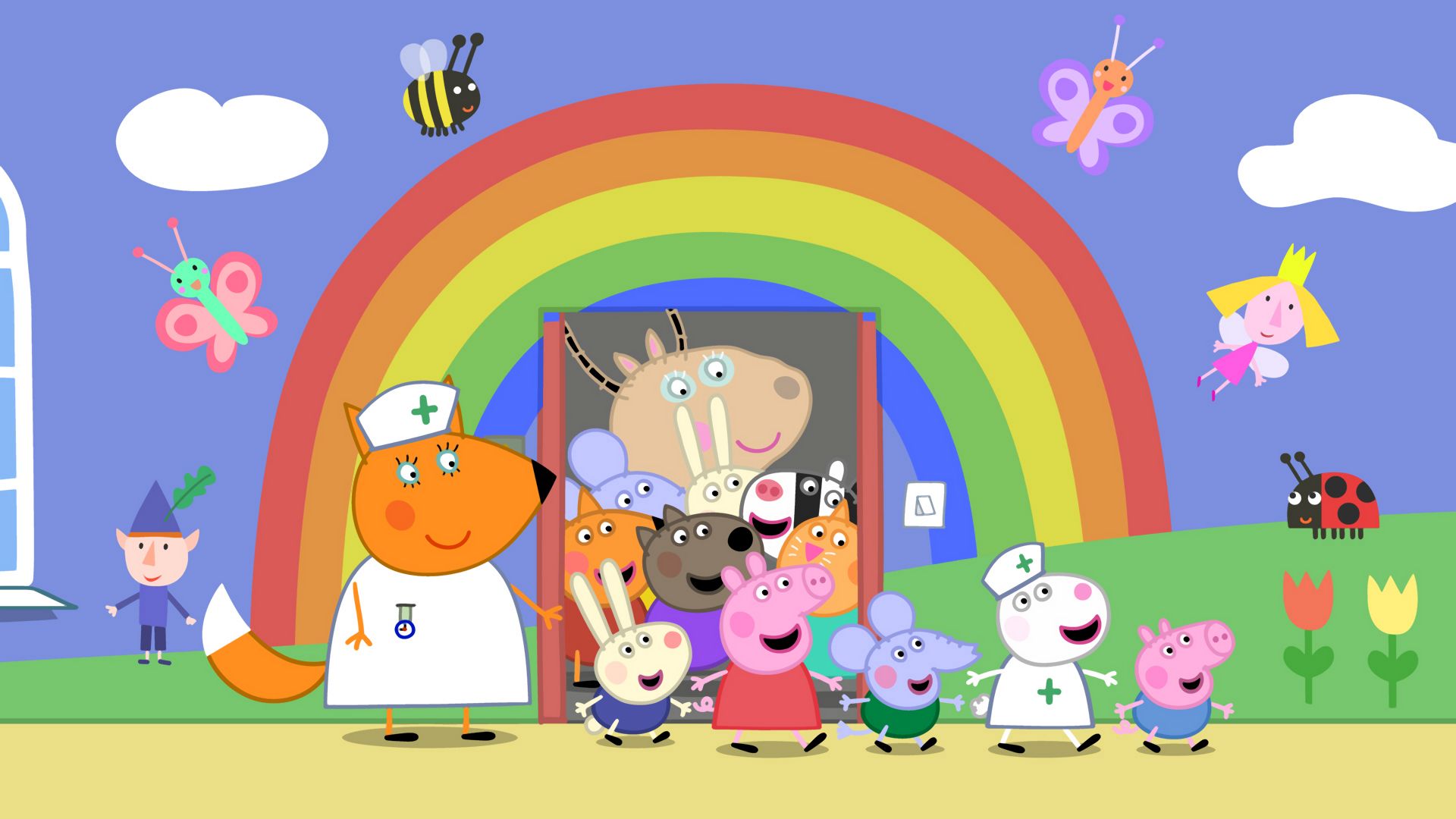 【ペッパピッグ】「グランパのコンピューター」「びょういん」／【パジャマスク】「ロミオの へんそう」