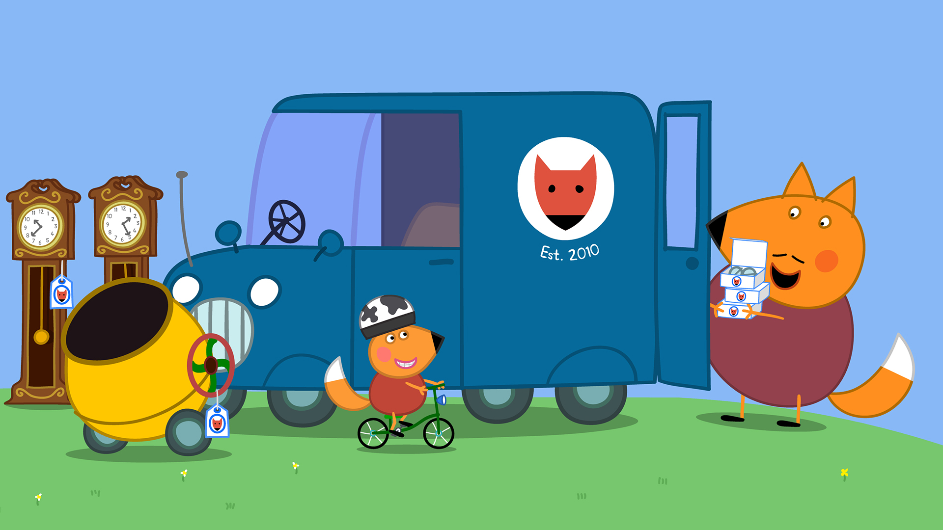 【ペッパピッグ】「ミスターフォックスのくるま」「クロエのともだち」／【パジャマスク】「なぞのやまの たからもの」