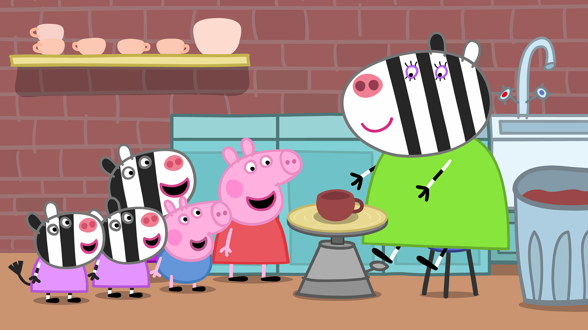 【ペッパピッグ】「とうげい」「かみひこうき」／【パジャマスク】「オオカミが きた！」