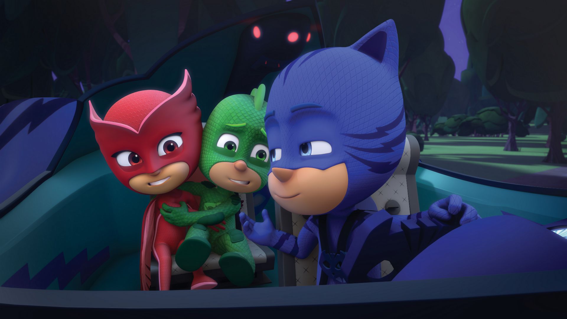 【ペッパピッグ】「ダイナソーはどこ?」「おかいもの」【パジャマスク】「ねらわれたスーパーパワー」