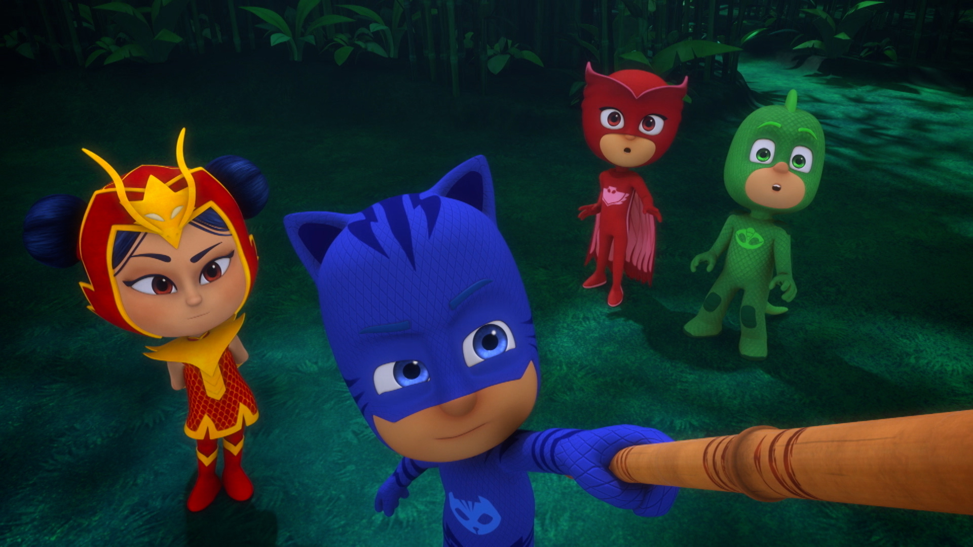 【しゅつどう！パジャマスク　PJ　Masks】 「おうごんの　つえ」【バービードリームハウスアドベンチャー】 「子犬たちの秘密　前編」【まついぬ】 「かくれんぼハロウィン」