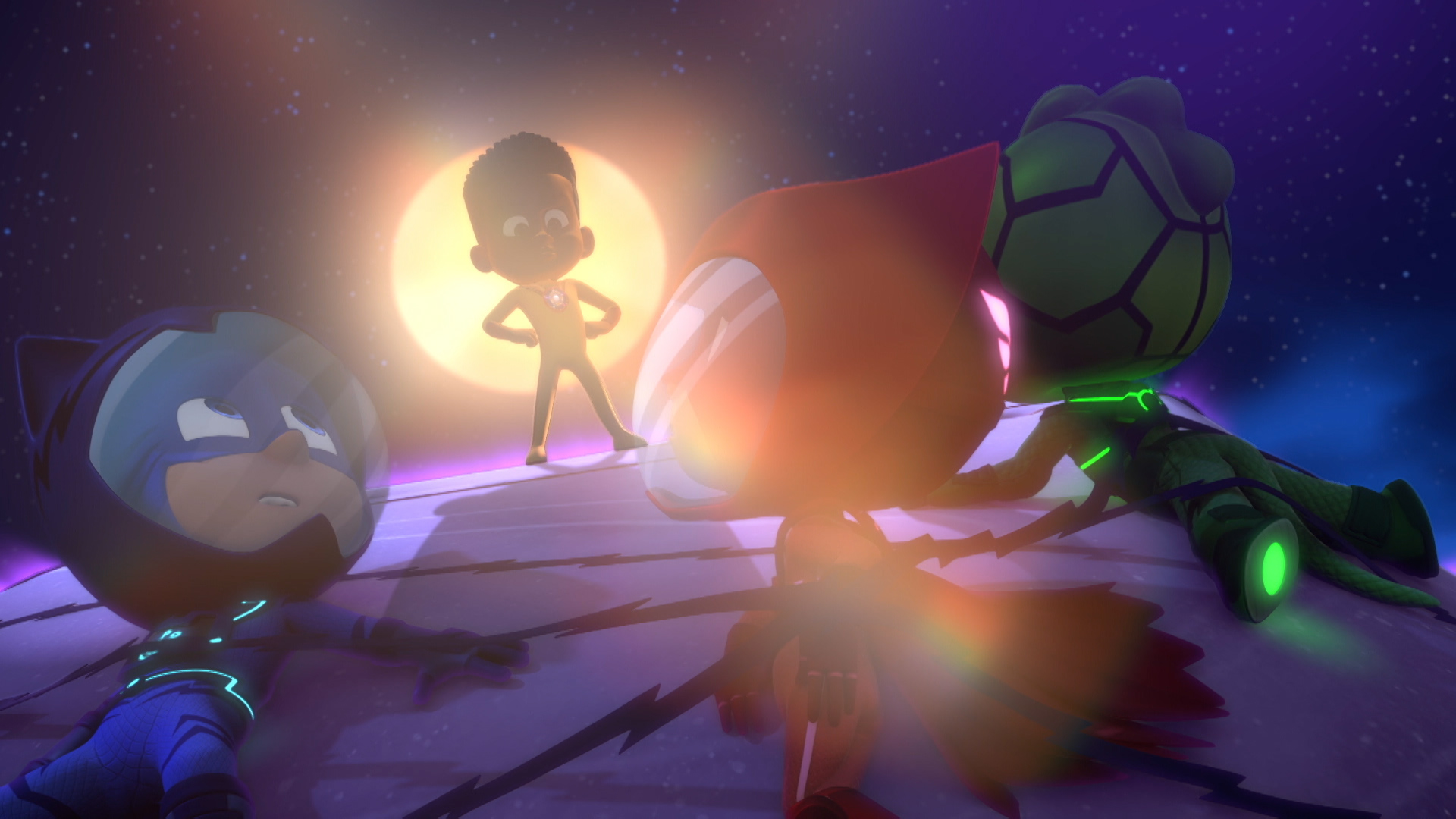 【パジャマスク】「なぞの しょうわくせい」