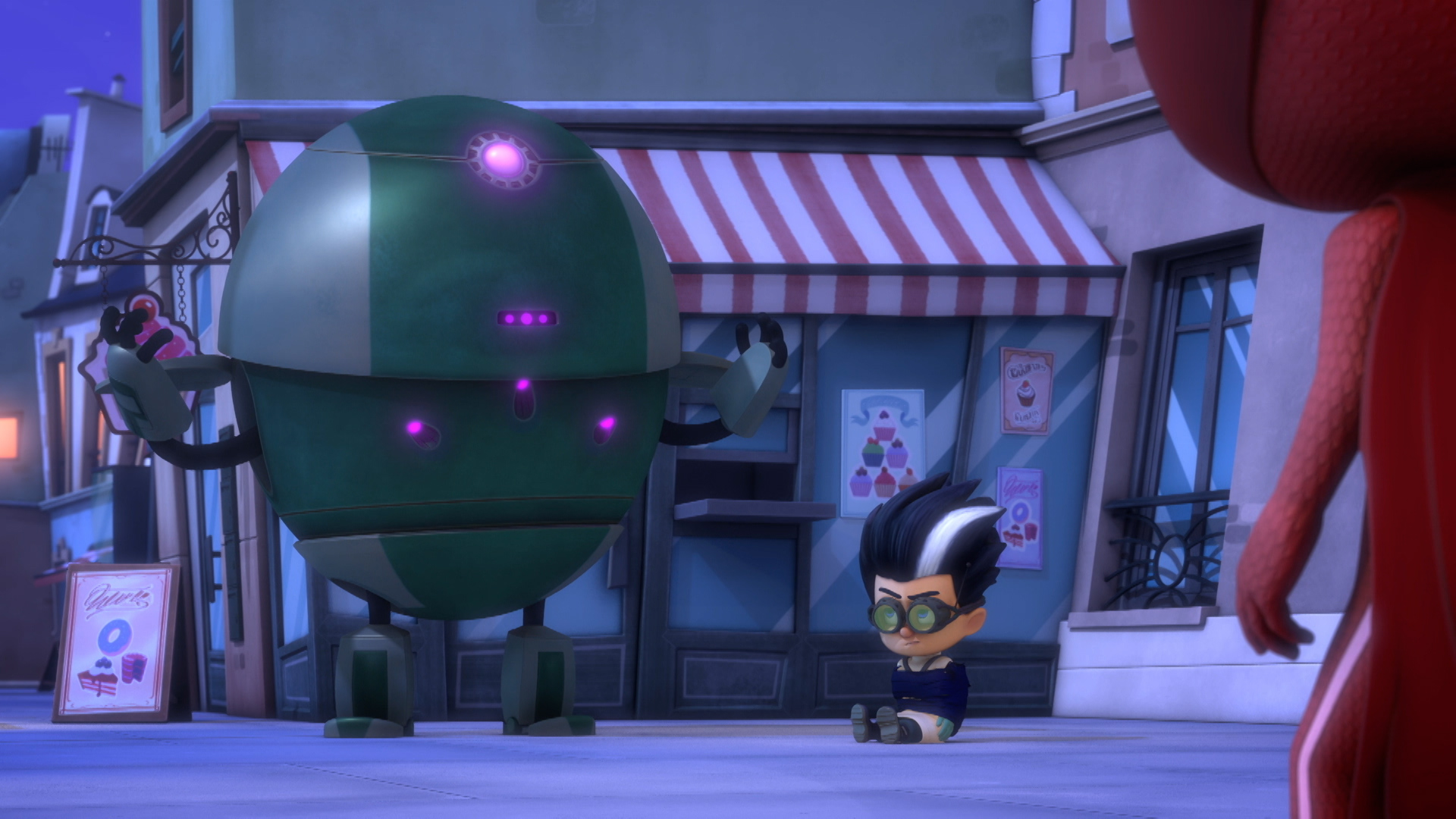 【パジャマスク】「そらとぶこうじょう あばれる！」